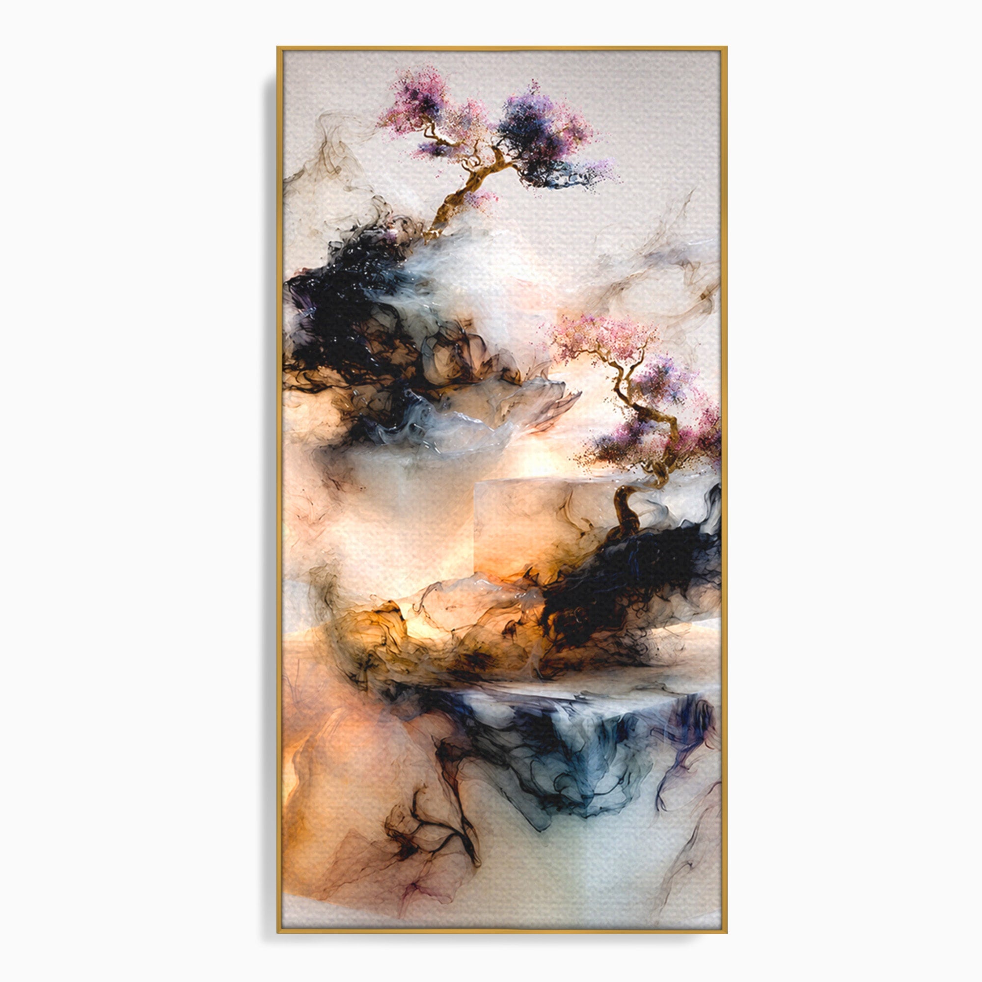 Tablou Canvas Premium LuxCanva® C1352, Arborele Mistic, Arbore, Mistic, Abstract, Living, Contemporan, Culori Vibrante