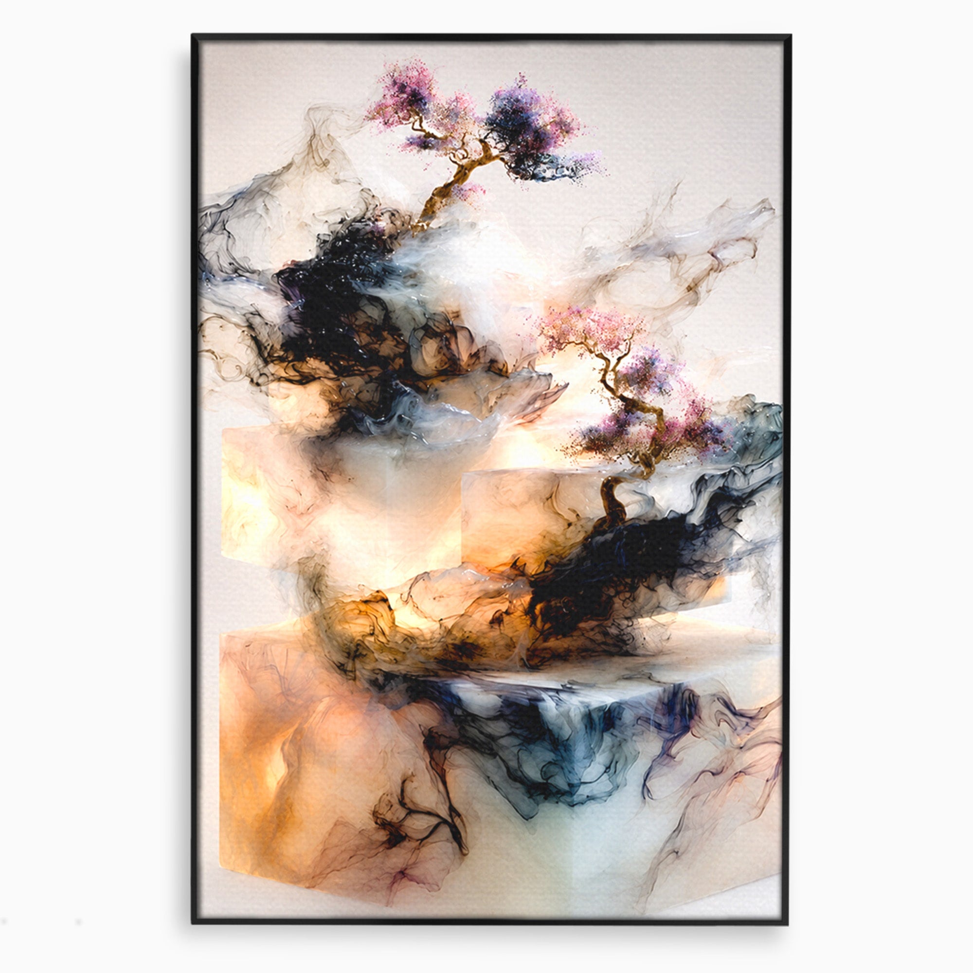 Tablou Canvas Premium LuxCanva® C1352, Arborele Mistic, Arbore, Mistic, Abstract, Living, Contemporan, Culori Vibrante