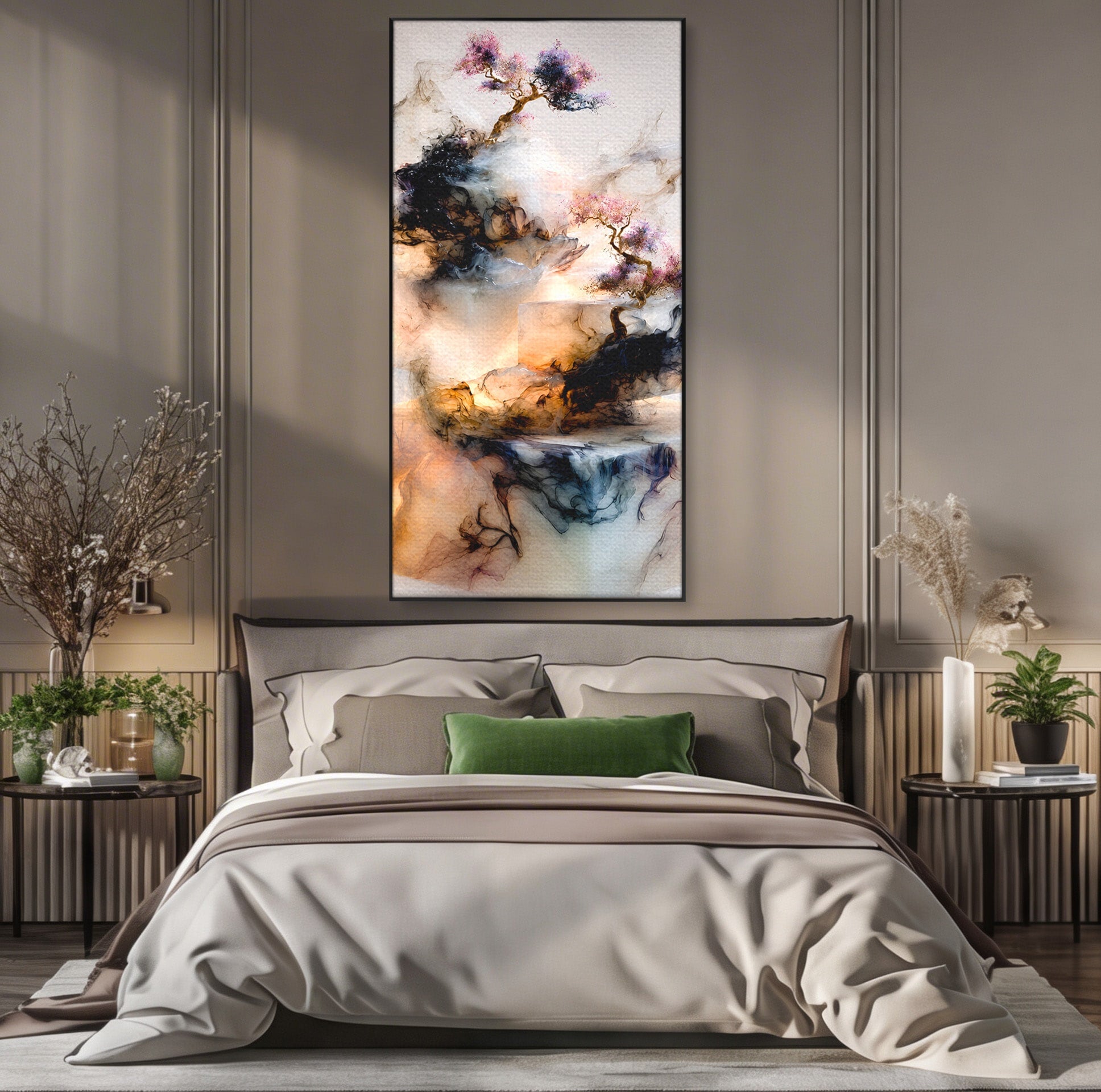 Tablou Canvas Premium LuxCanva® C1352, Arborele Mistic, Arbore, Mistic, Abstract, Living, Contemporan, Culori Vibrante