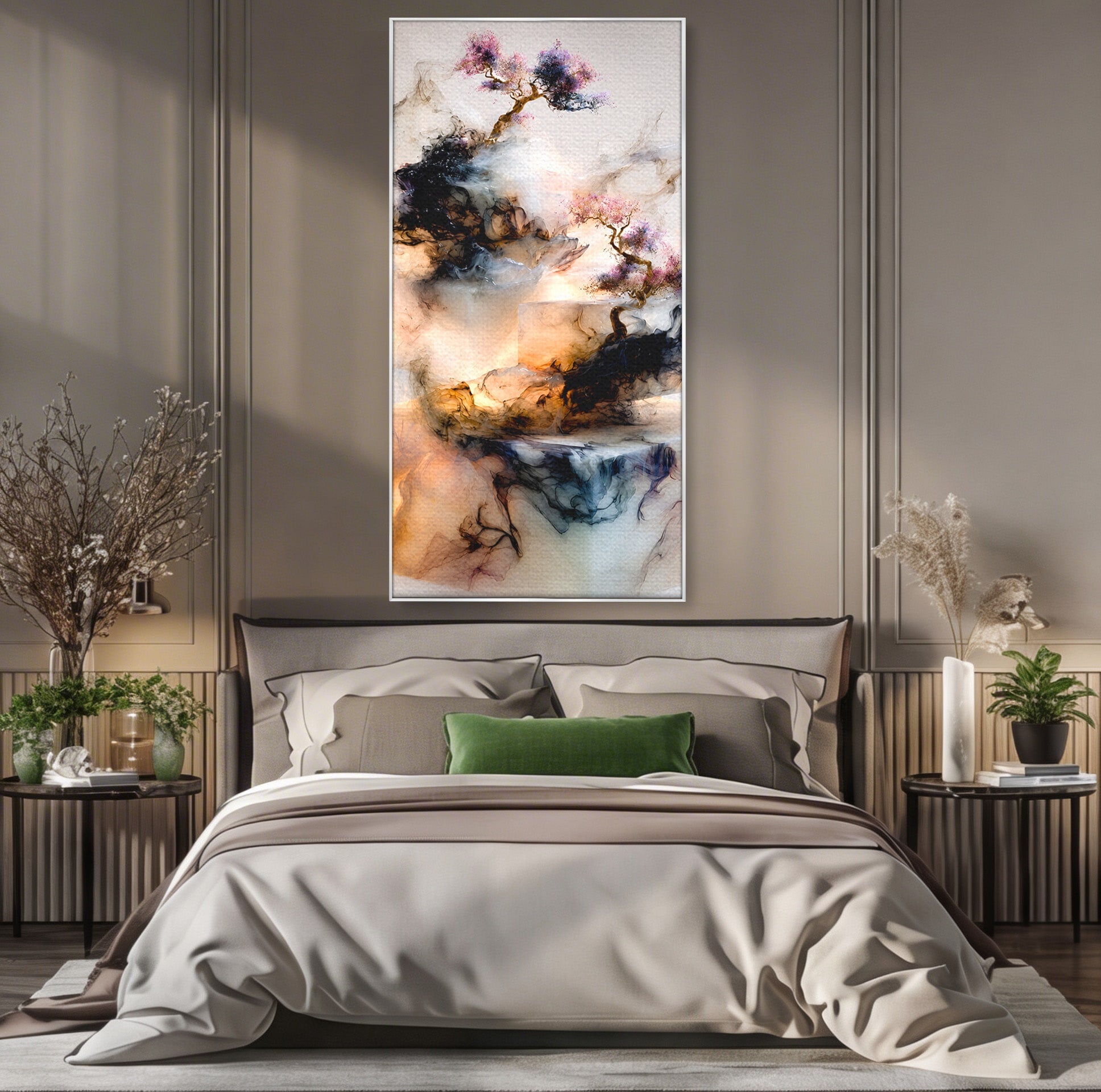 Tablou Canvas Premium LuxCanva® C1352, Arborele Mistic, Arbore, Mistic, Abstract, Living, Contemporan, Culori Vibrante