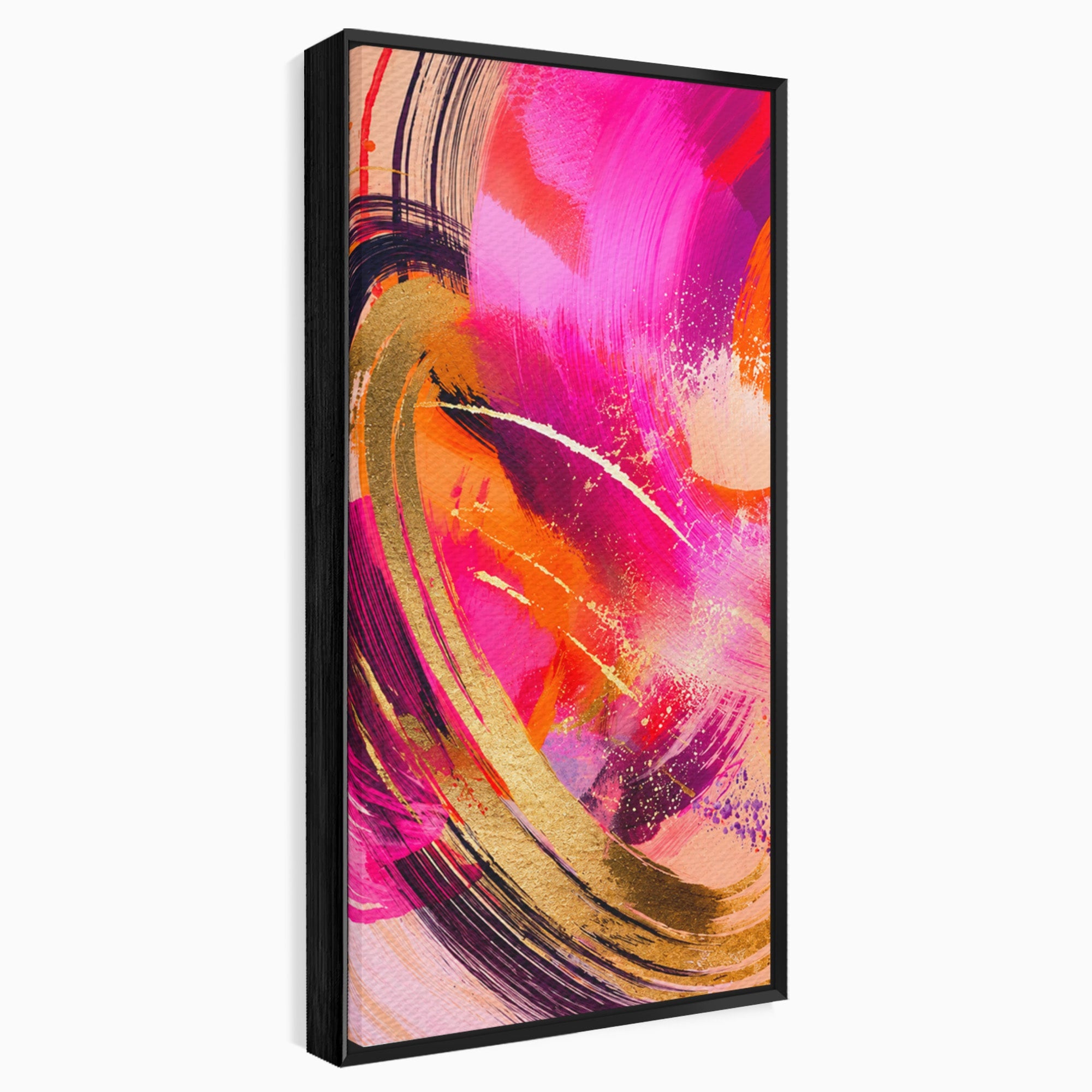 Tablou Canvas Premium LuxCanva® C1353, Energie Abstracta, Abstract, Modern, Dinamism, Arta Contemporana, Living, Culori Vibrante