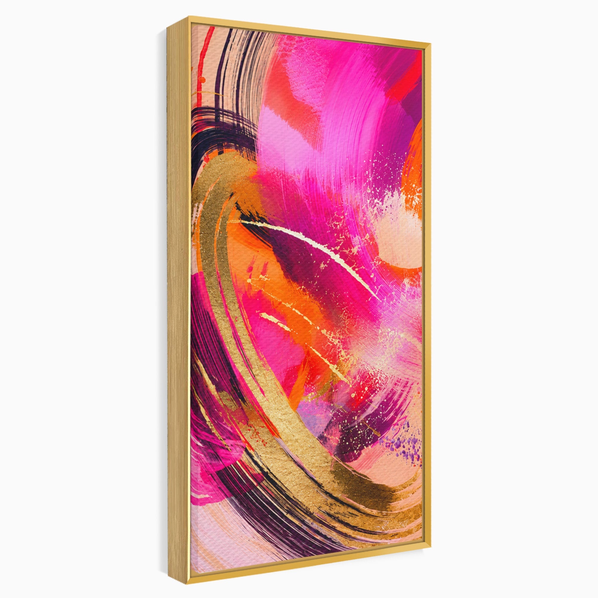 Tablou Canvas Premium LuxCanva® C1353, Energie Abstracta, Abstract, Modern, Dinamism, Arta Contemporana, Living, Culori Vibrante