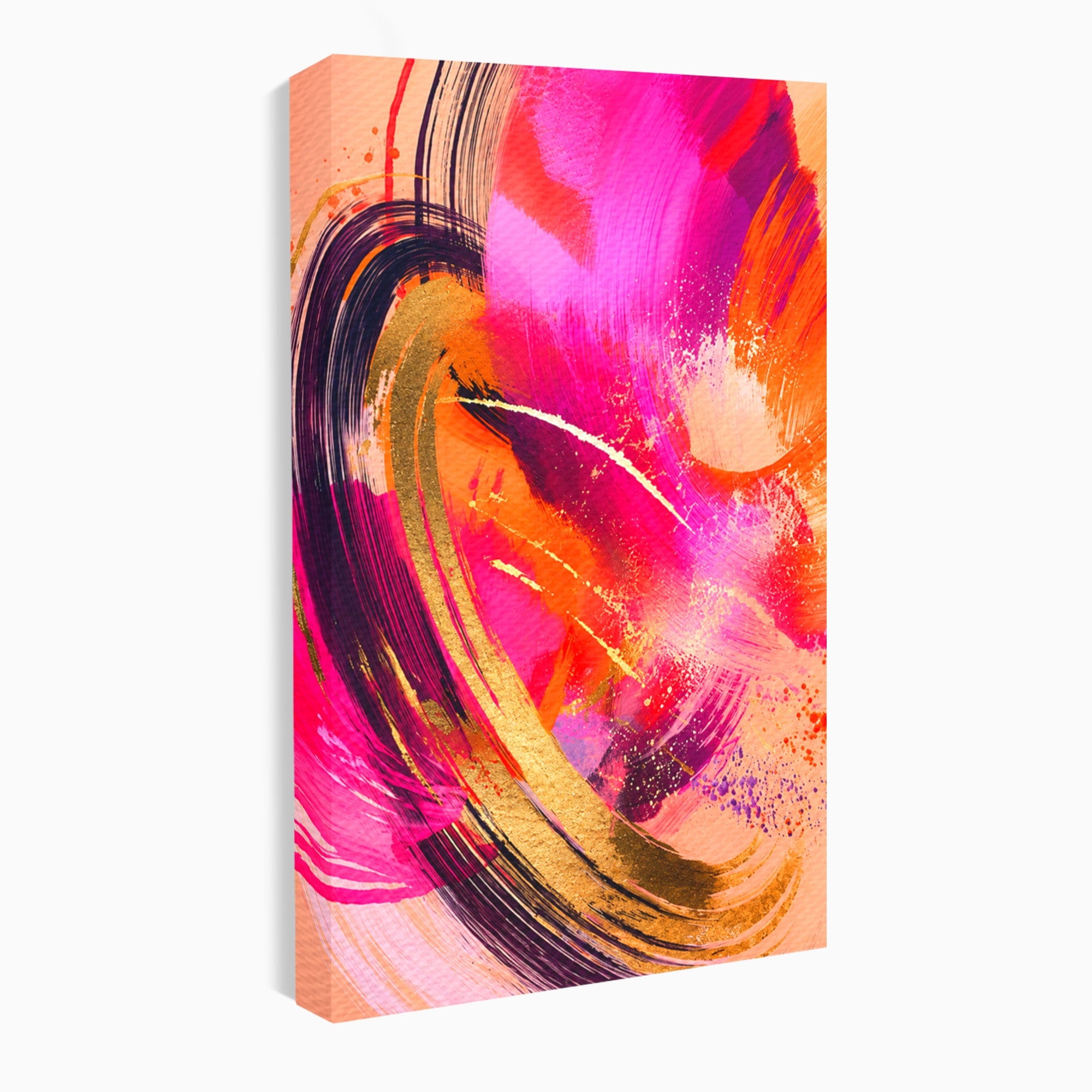 Tablou Canvas Premium LuxCanva® C1353, Energie Abstracta, Abstract, Modern, Dinamism, Arta Contemporana, Living, Culori Vibrante