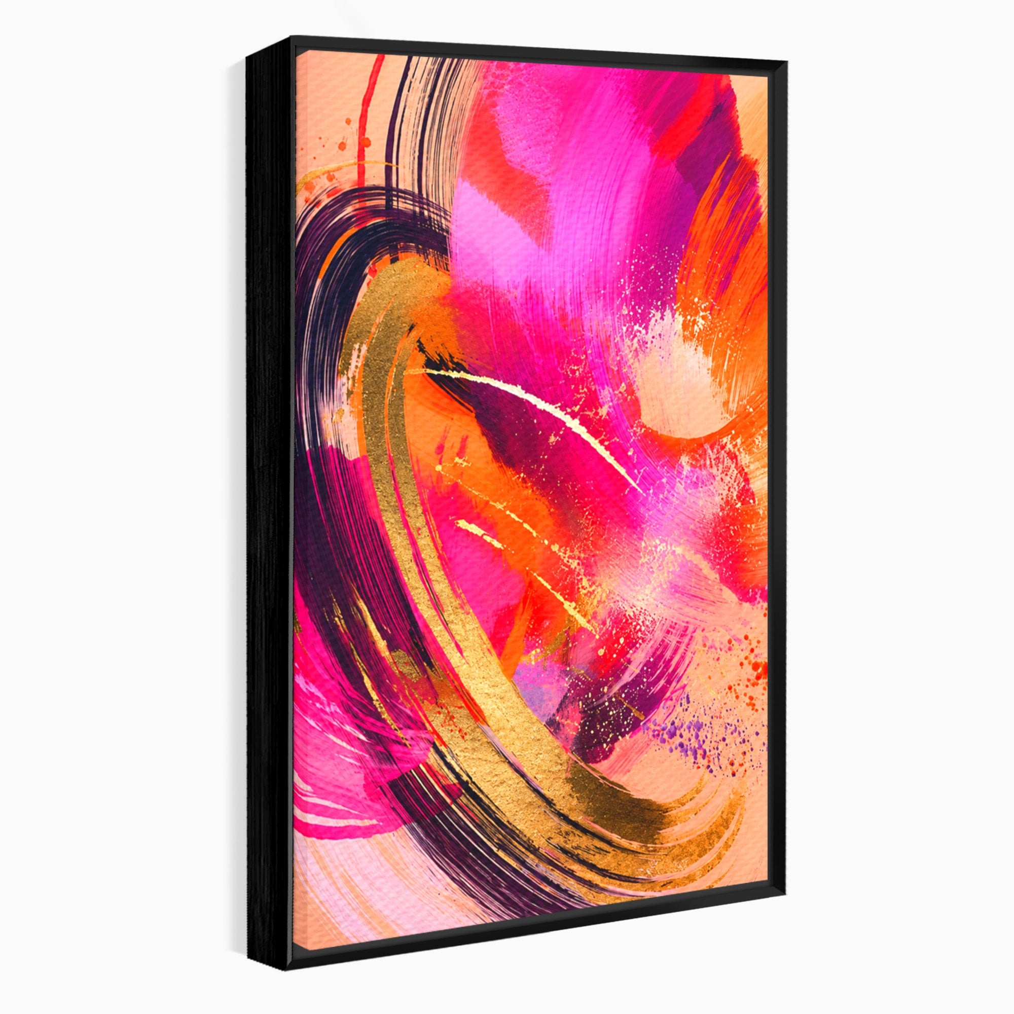Tablou Canvas Premium LuxCanva® C1353, Energie Abstracta, Abstract, Modern, Dinamism, Arta Contemporana, Living, Culori Vibrante