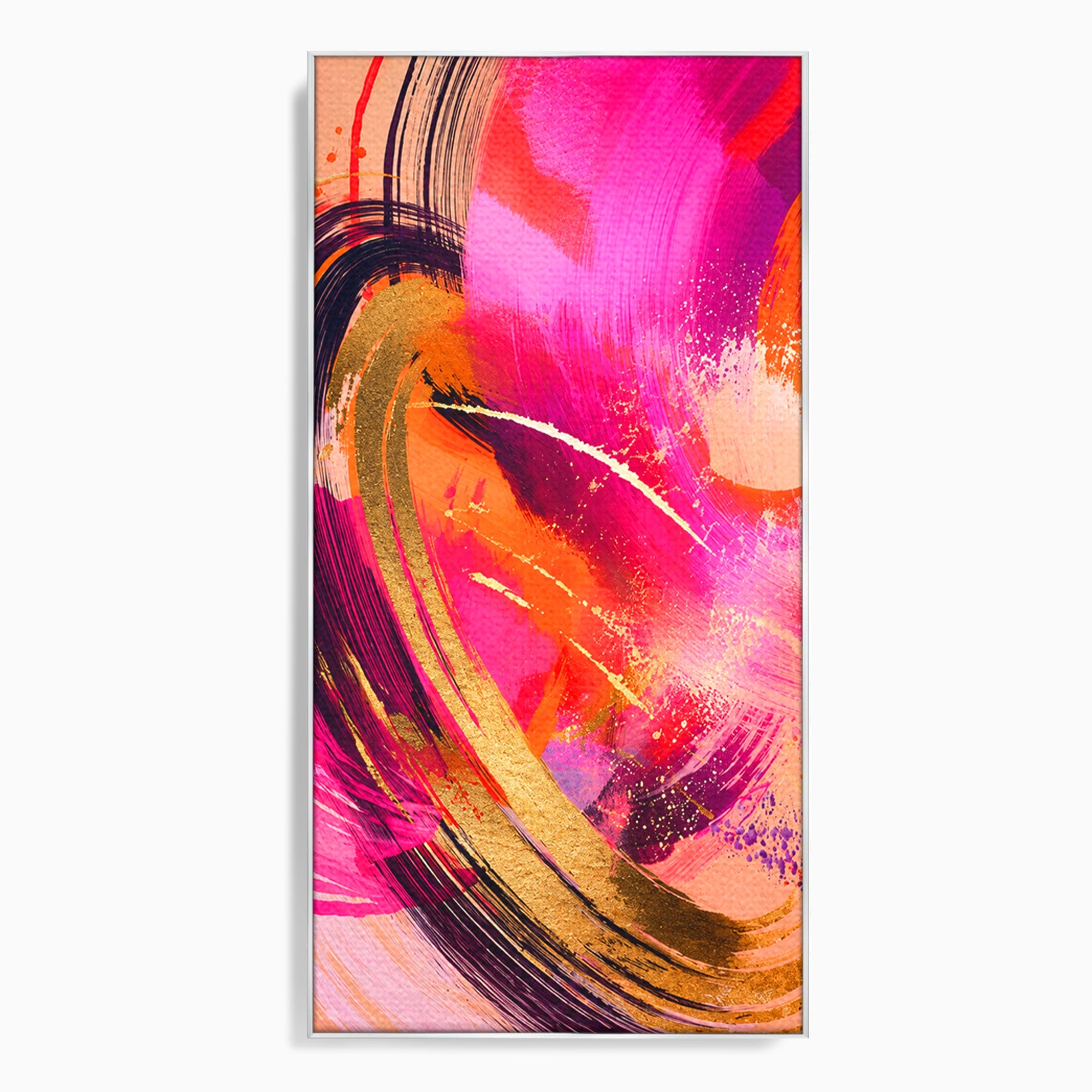 Tablou Canvas Premium LuxCanva® C1353, Energie Abstracta, Abstract, Modern, Dinamism, Arta Contemporana, Living, Culori Vibrante
