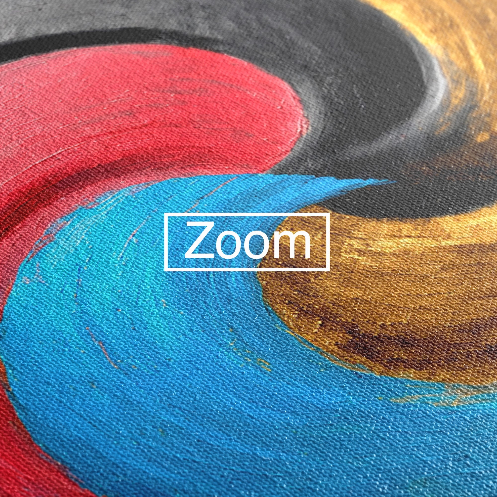 Tablou Canvas Premium LuxCanva® C1356, Armonia Culorilor, Armonie, Abstract, Simbol, Energetic, Living, Culori Vibrante