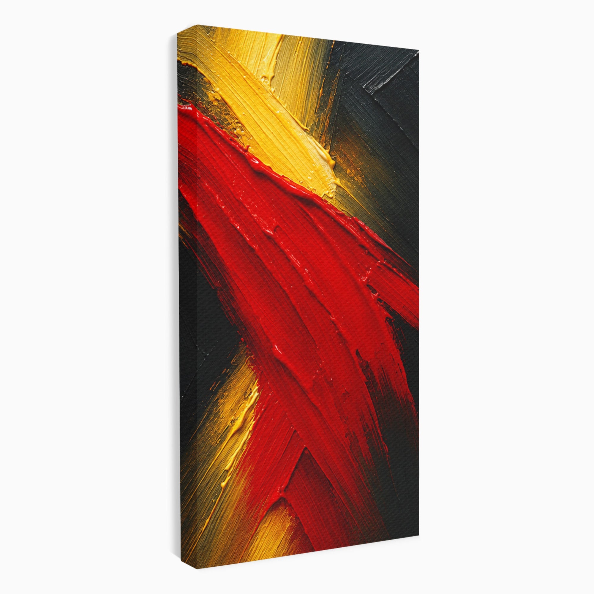 Tablou Canvas Premium LuxCanva® C1363, Explozie Abstracta, Abstract, Arta Moderna, Dramatic, Textura, Living, Birou, Culori Vibrante