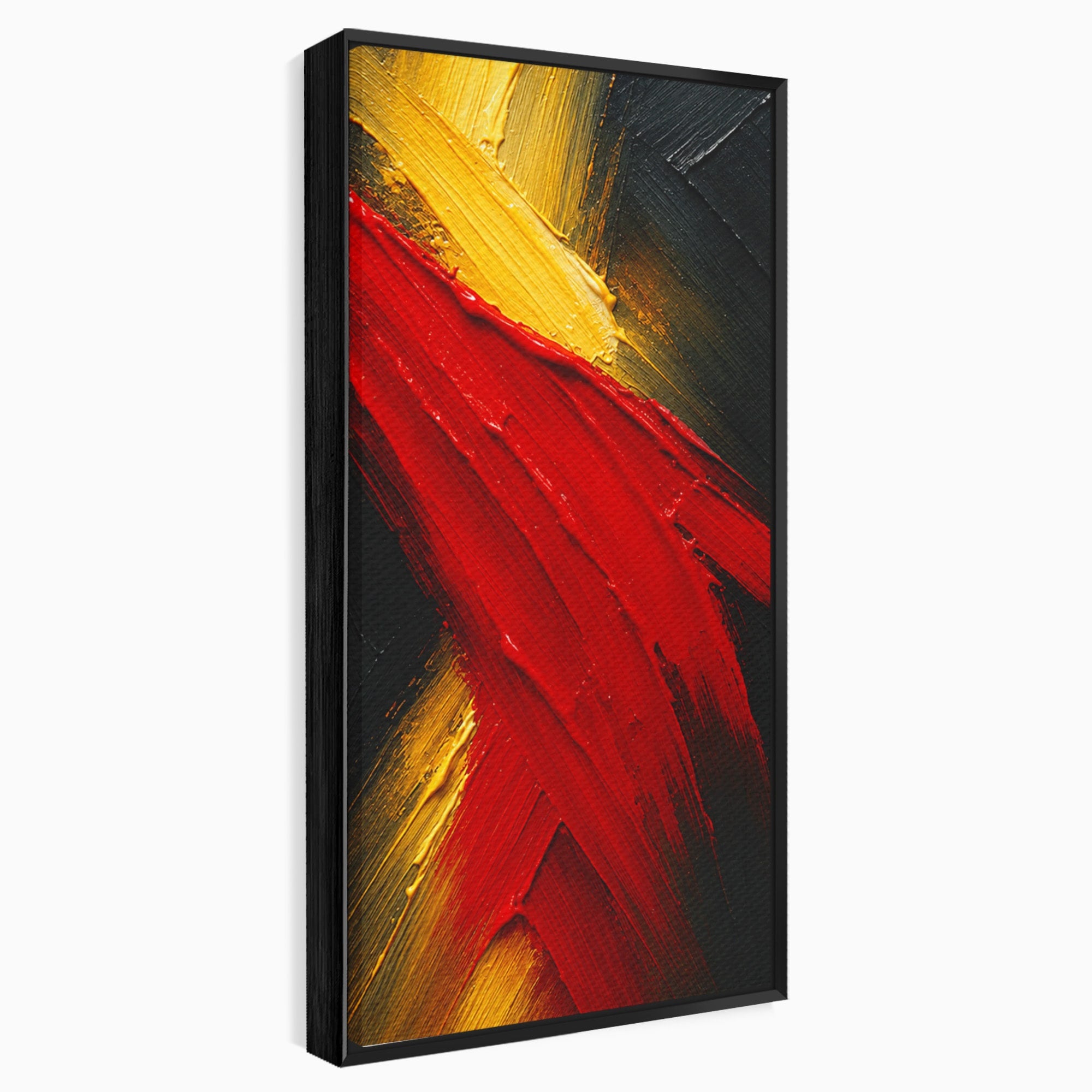 Tablou Canvas Premium LuxCanva® C1363, Explozie Abstracta, Abstract, Arta Moderna, Dramatic, Textura, Living, Birou, Culori Vibrante