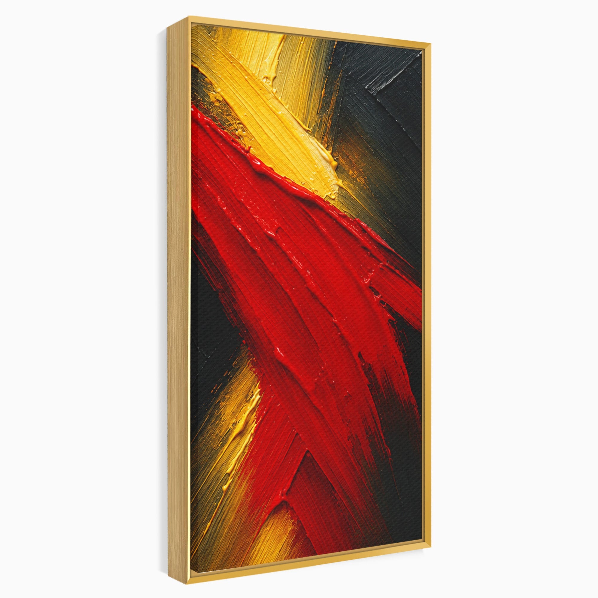 Tablou Canvas Premium LuxCanva® C1363, Explozie Abstracta, Abstract, Arta Moderna, Dramatic, Textura, Living, Birou, Culori Vibrante