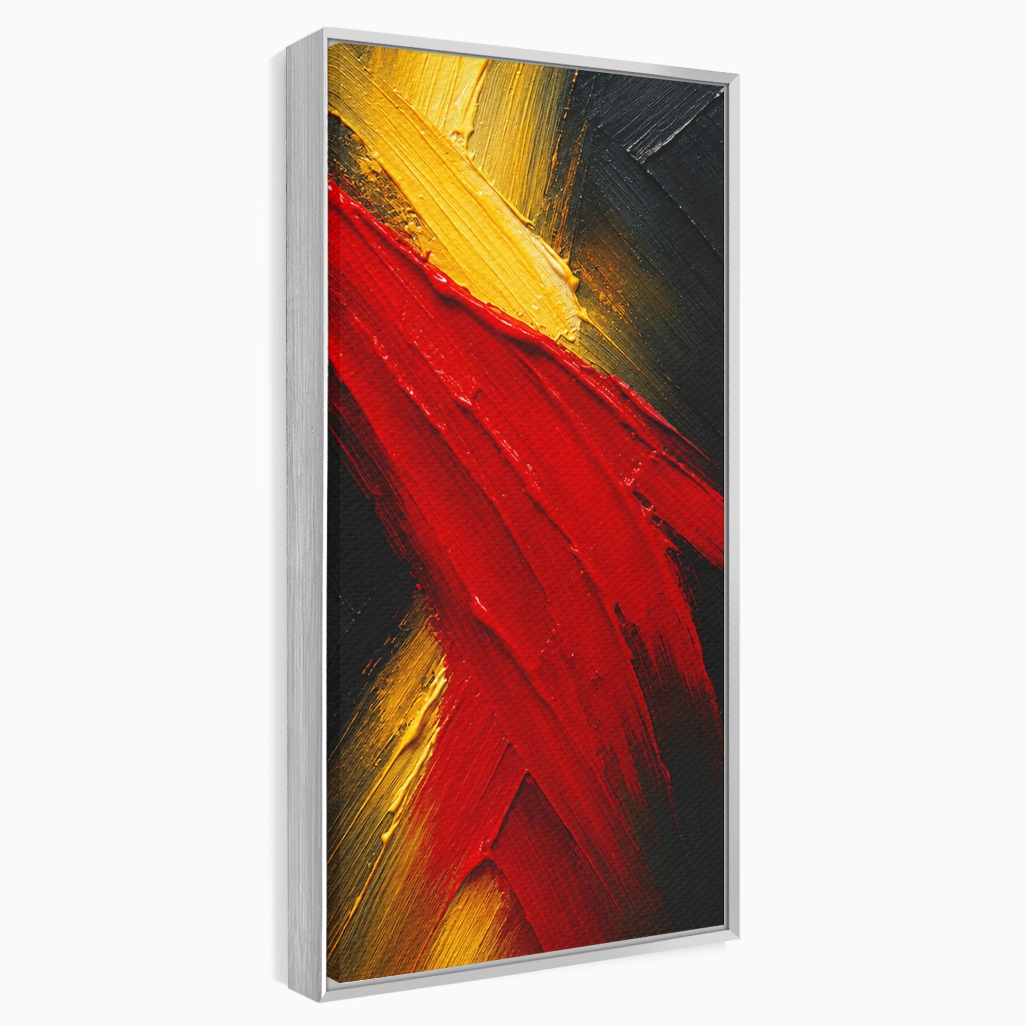 Tablou Canvas Premium LuxCanva® C1363, Explozie Abstracta, Abstract, Arta Moderna, Dramatic, Textura, Living, Birou, Culori Vibrante