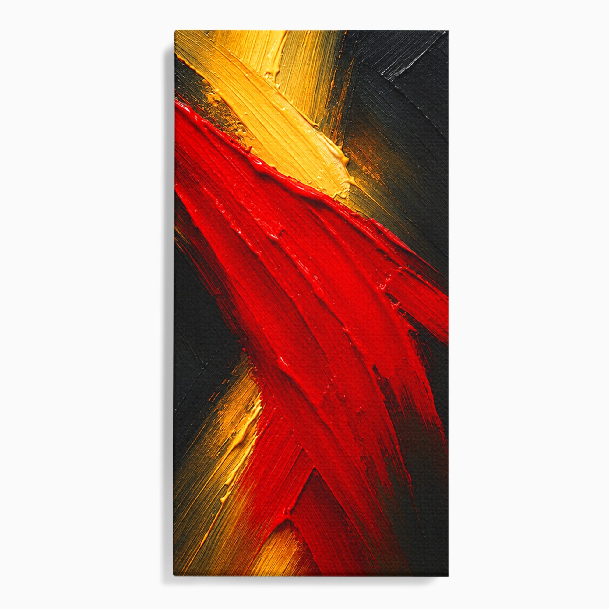 Tablou Canvas Premium LuxCanva® C1363, Explozie Abstracta, Abstract, Arta Moderna, Dramatic, Textura, Living, Birou, Culori Vibrante