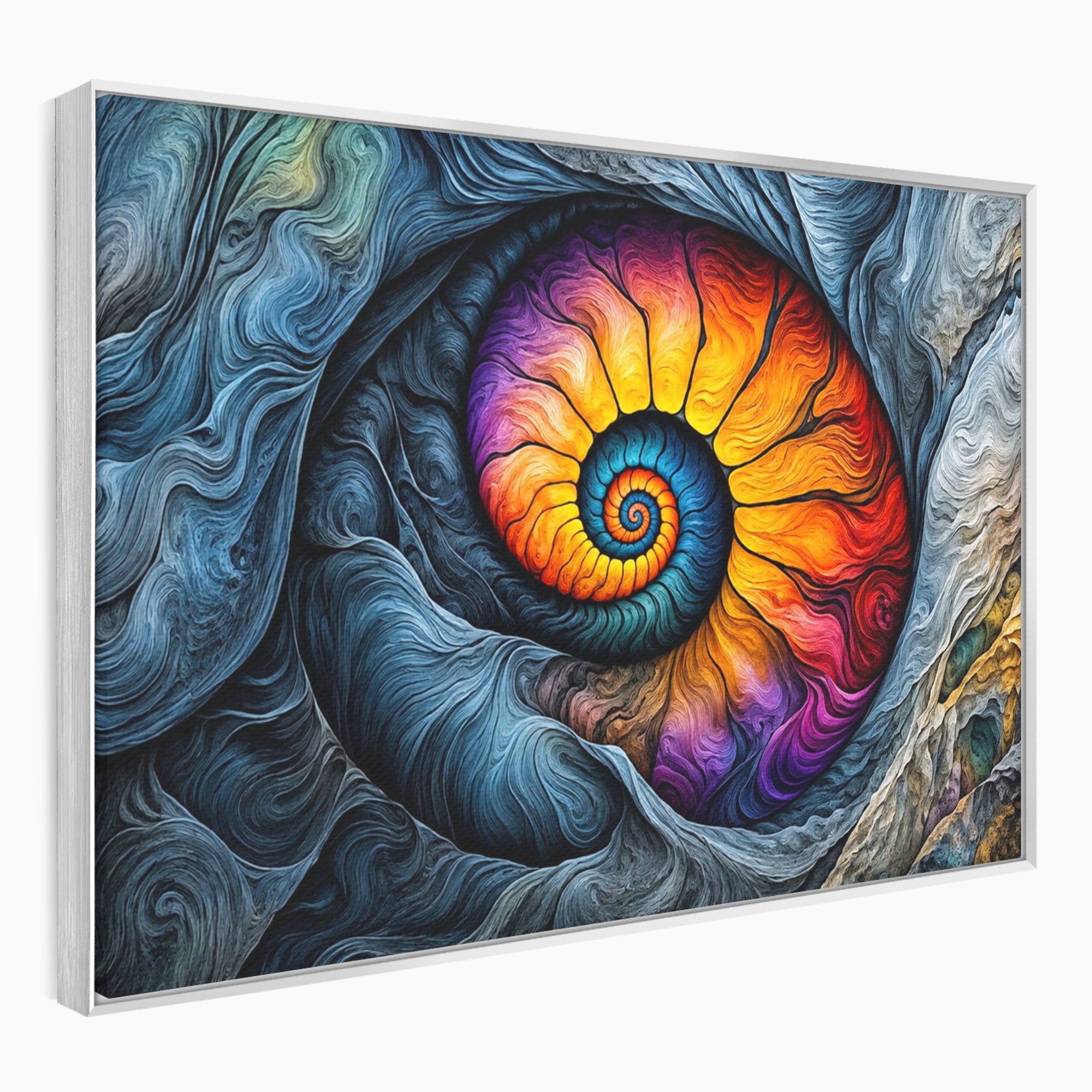 Tablou Canvas Premium LuxCanva® C1367, Spirala Infinitului, Spirala, Abstract, Mister, Vise, Dormitor, Living, Culori Vibrante