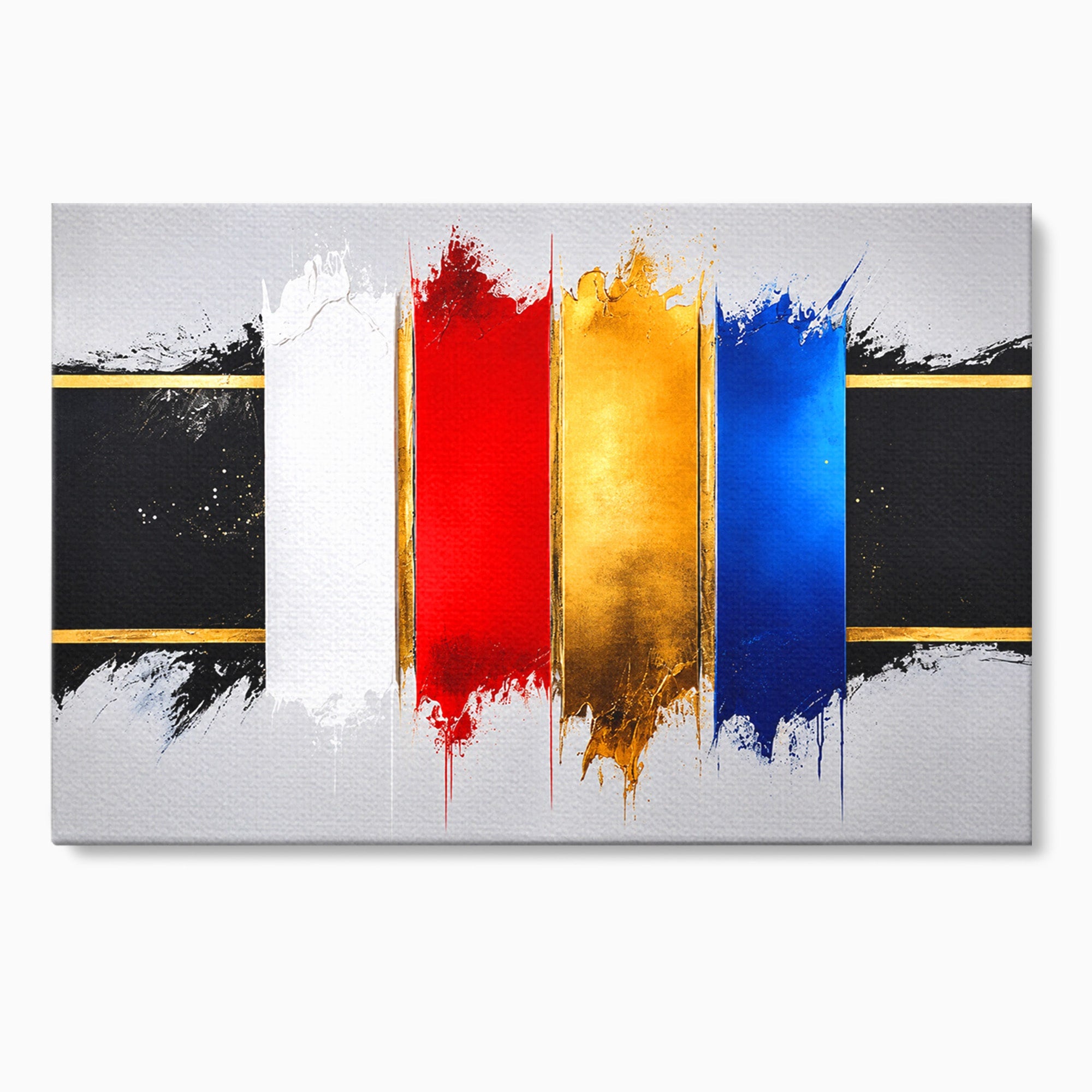 Tablou Canvas Premium LuxCanva® C1368, Armonie Abstracta, Abstract, Arta, Modern, Living, Birou, Culori Vibrante