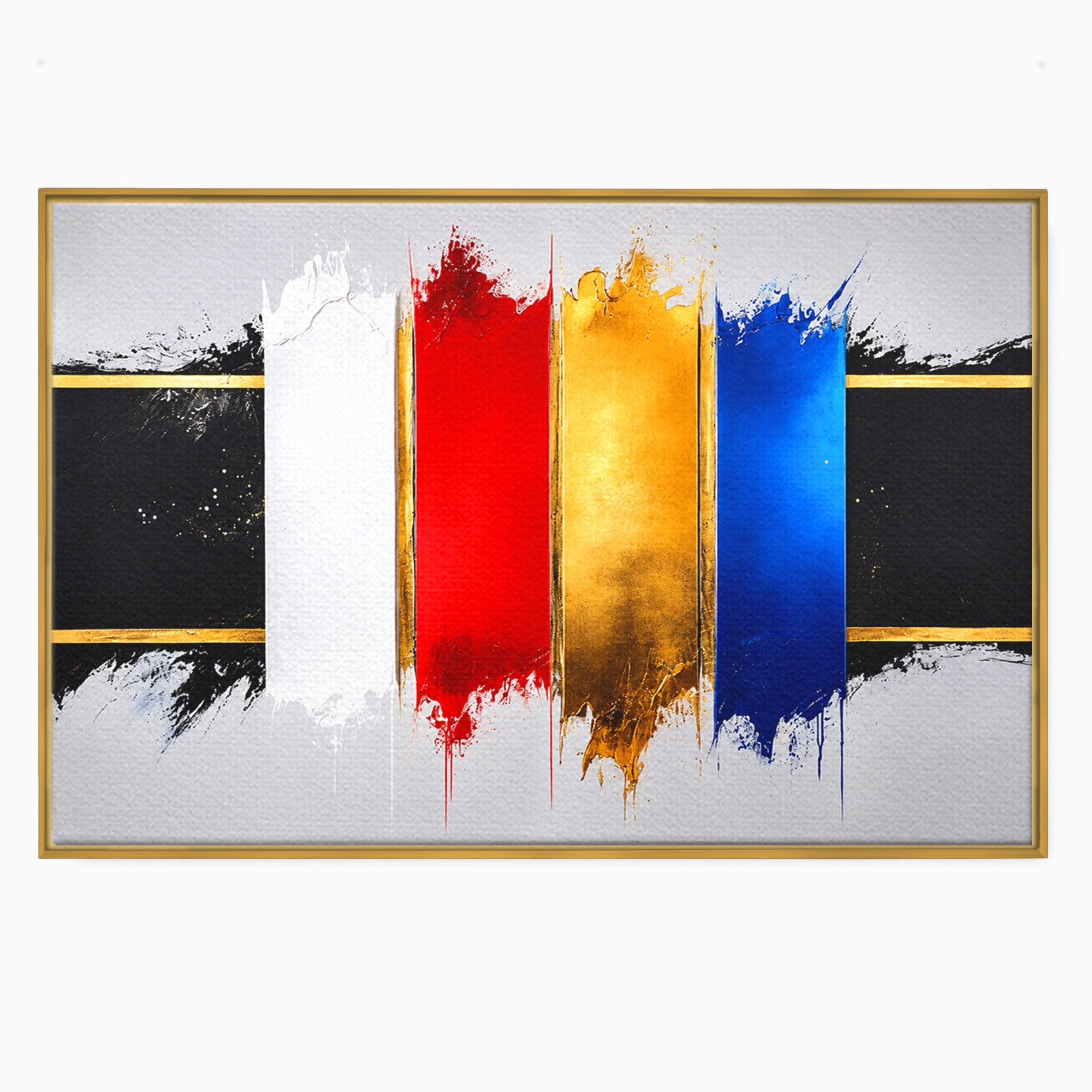 Tablou Canvas Premium LuxCanva® C1368, Armonie Abstracta, Abstract, Arta, Modern, Living, Birou, Culori Vibrante