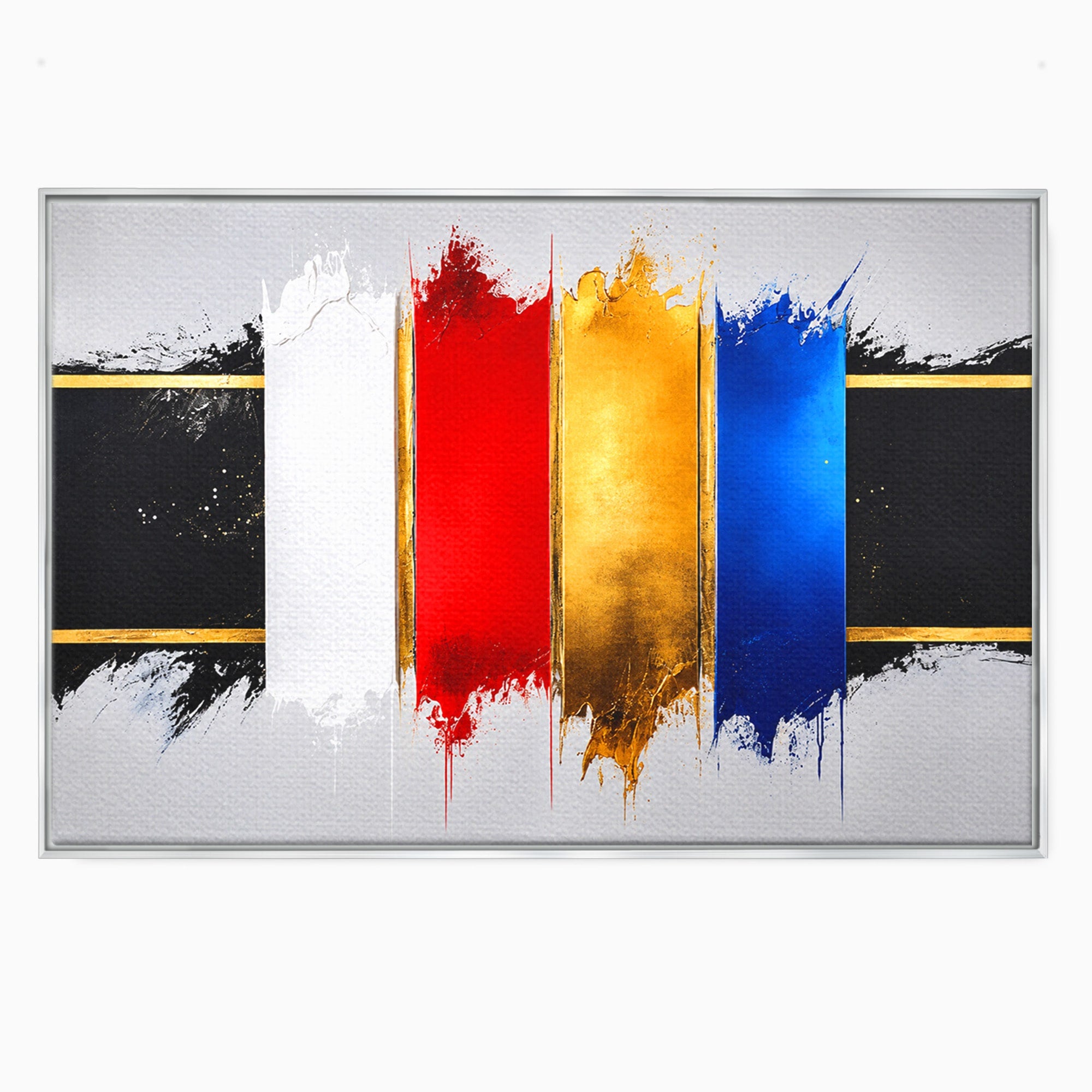 Tablou Canvas Premium LuxCanva® C1368, Armonie Abstracta, Abstract, Arta, Modern, Living, Birou, Culori Vibrante