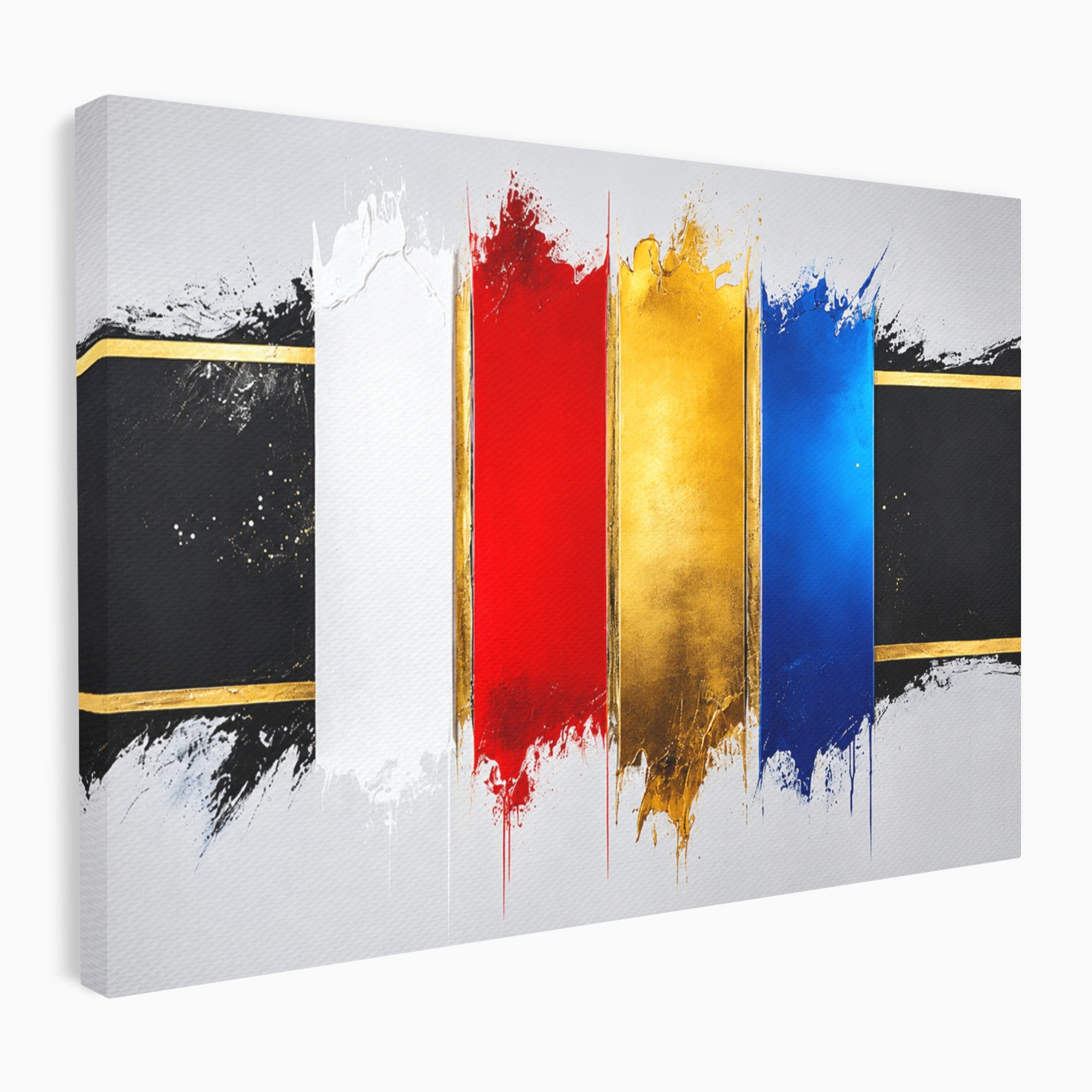 Tablou Canvas Premium LuxCanva® C1368, Armonie Abstracta, Abstract, Arta, Modern, Living, Birou, Culori Vibrante