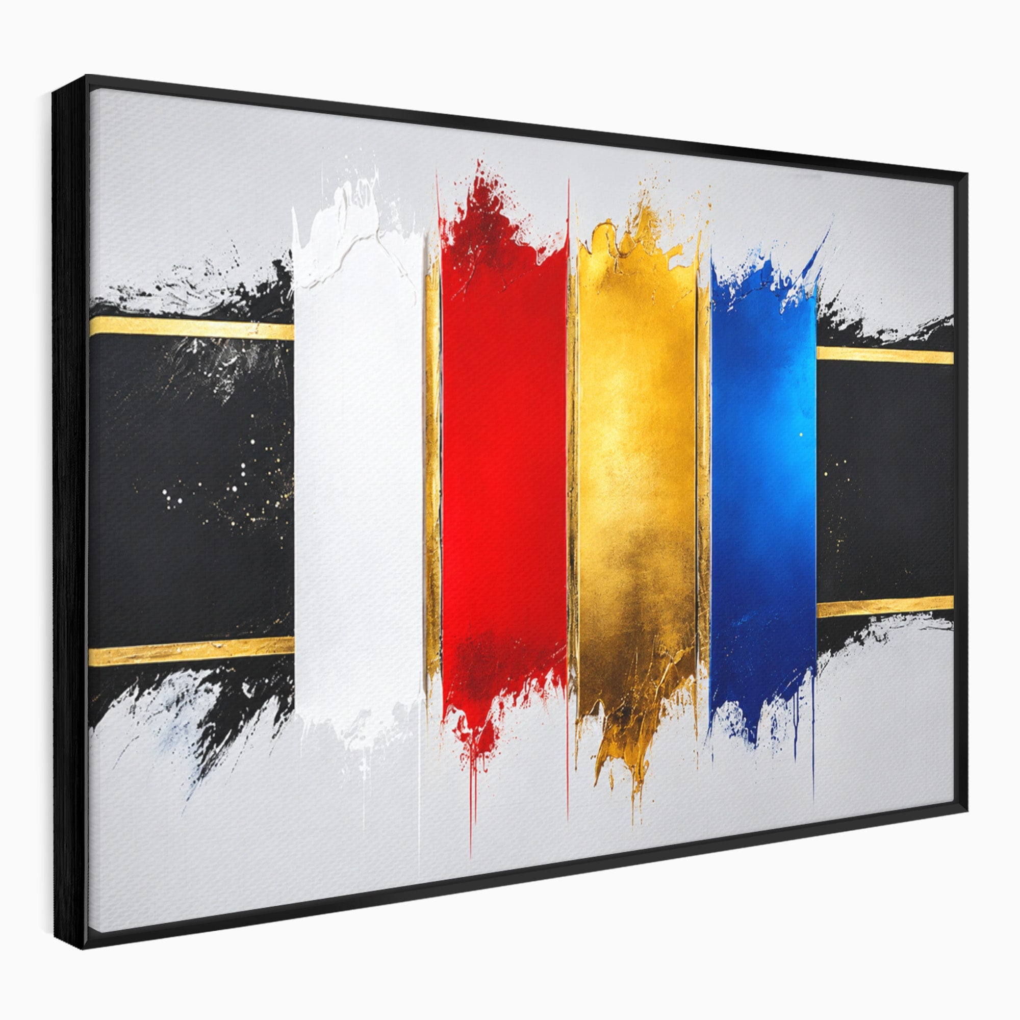 Tablou Canvas Premium LuxCanva® C1368, Armonie Abstracta, Abstract, Arta, Modern, Living, Birou, Culori Vibrante