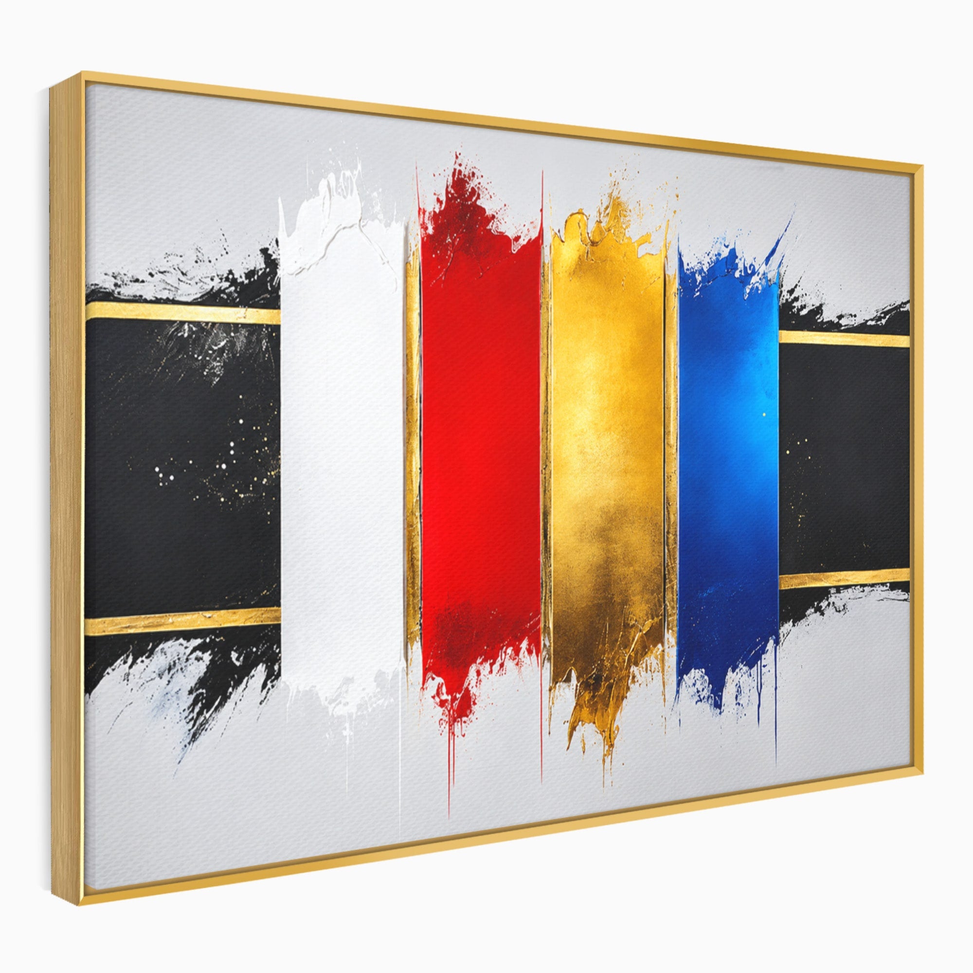 Tablou Canvas Premium LuxCanva® C1368, Armonie Abstracta, Abstract, Arta, Modern, Living, Birou, Culori Vibrante