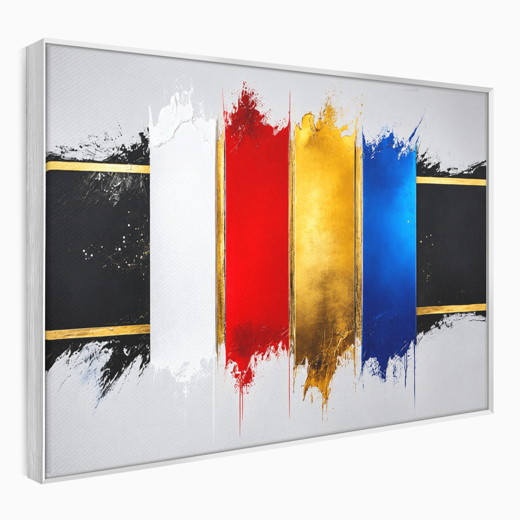 Tablou Canvas Premium LuxCanva® C1368, Armonie Abstracta, Abstract, Arta, Modern, Living, Birou, Culori Vibrante