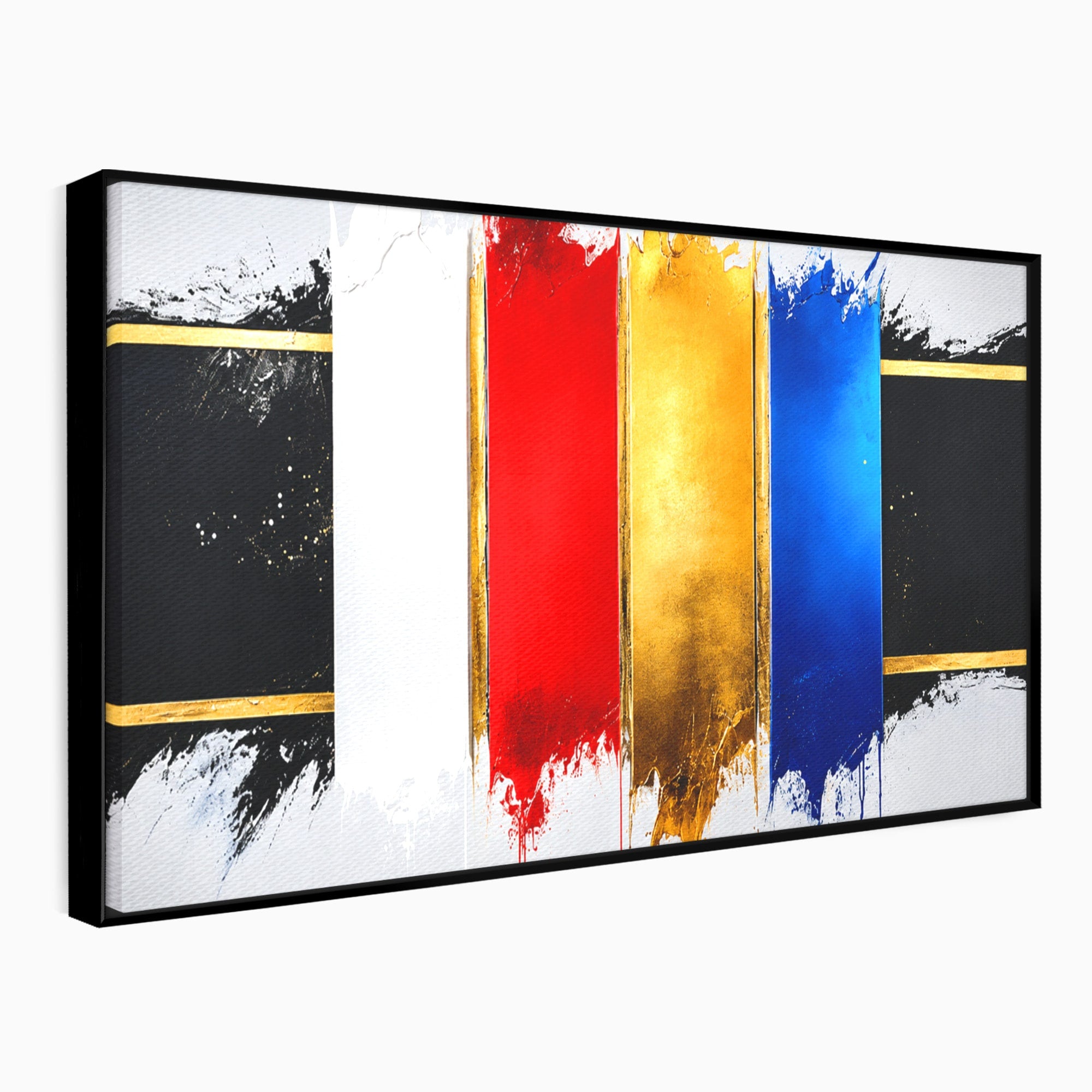 Tablou Canvas Premium LuxCanva® C1368, Armonie Abstracta, Abstract, Arta, Modern, Living, Birou, Culori Vibrante