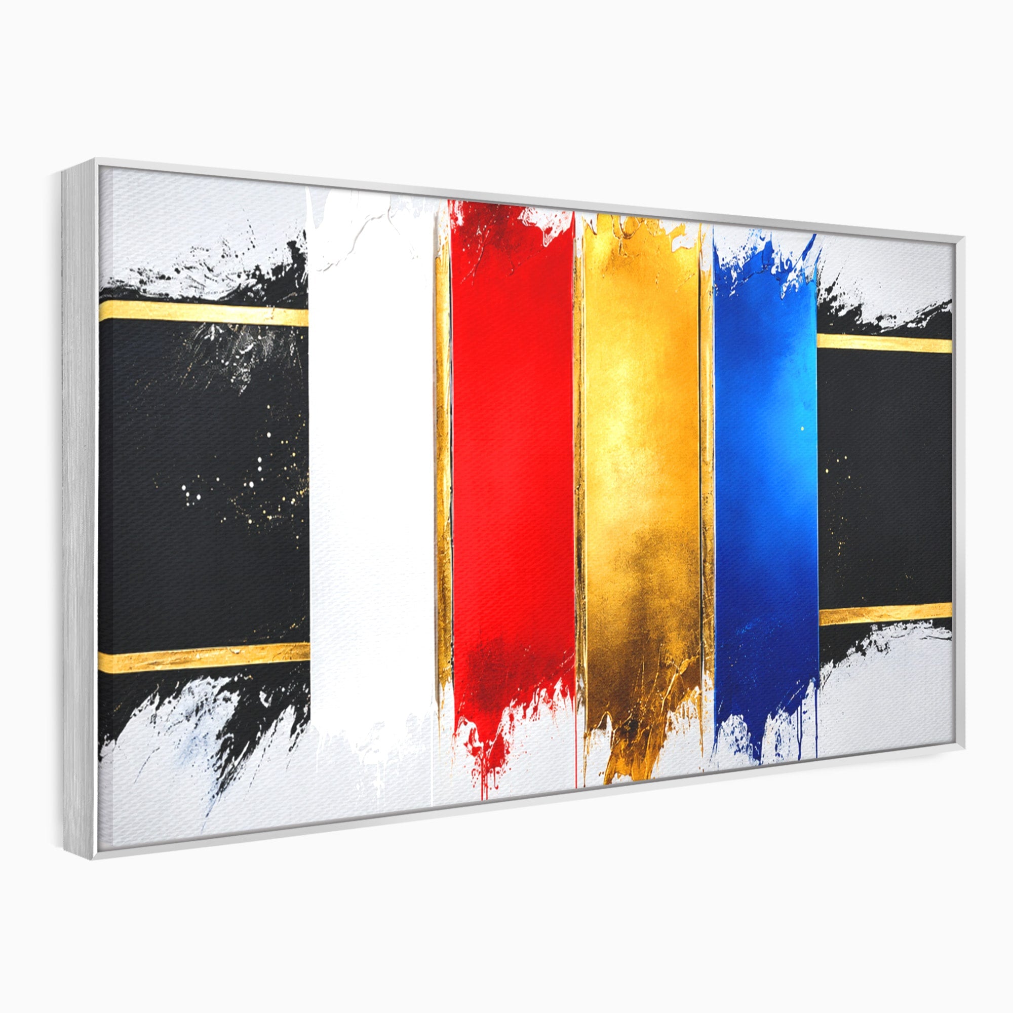 Tablou Canvas Premium LuxCanva® C1368, Armonie Abstracta, Abstract, Arta, Modern, Living, Birou, Culori Vibrante