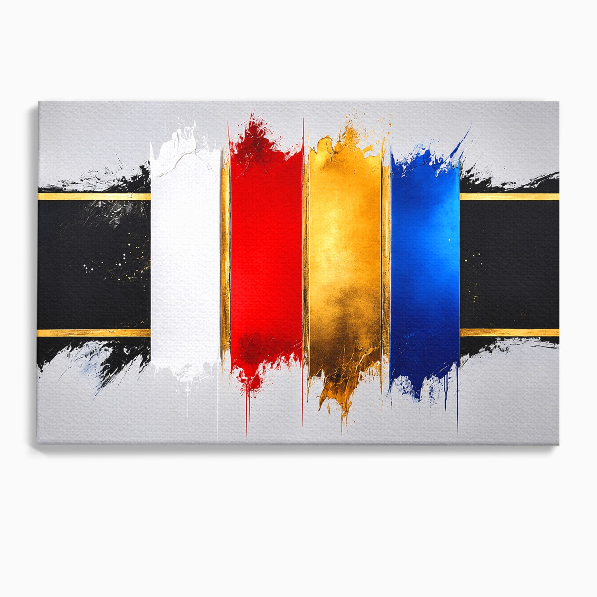 Tablou Canvas Premium LuxCanva® C1368, Armonie Abstracta, Abstract, Arta, Modern, Living, Birou, Culori Vibrante