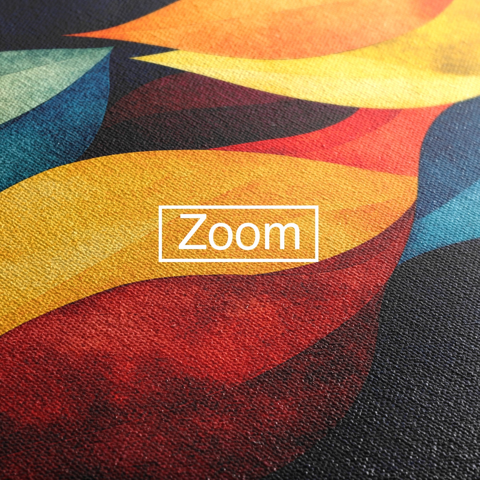 Tablou Canvas Premium LuxCanva® C1369, Valuri Abstracte, Abstract, Valuri, Modern, Arta, Living, Culori Vibrante
