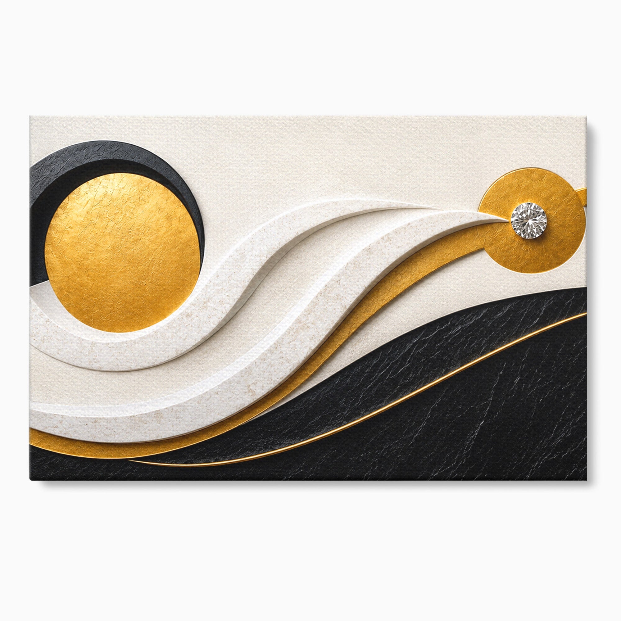 Tablou Canvas Premium LuxCanva® C1373, Armonie Abstracta, Abstract, Modern, Arta, Birou, Living, Culori Vibrante