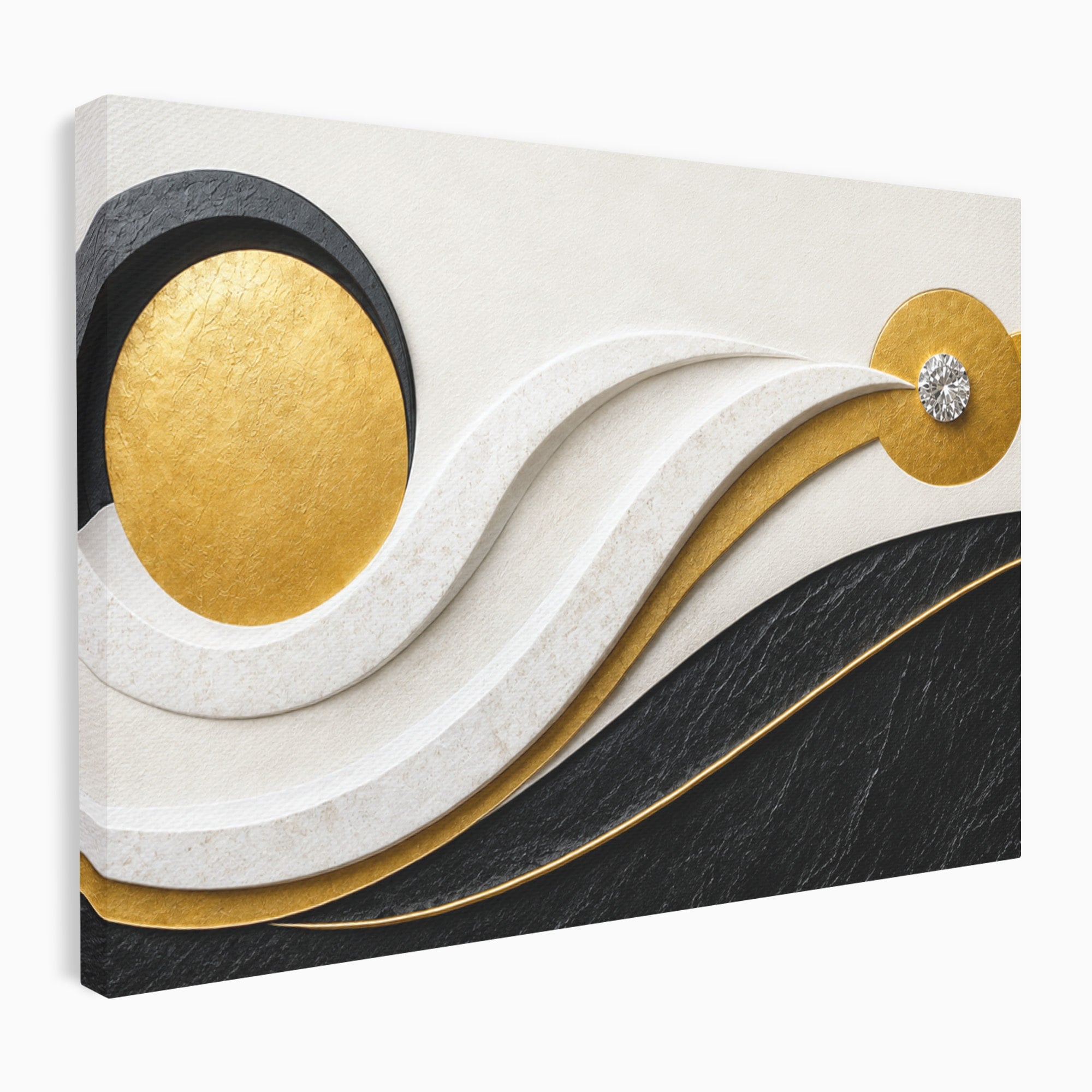 Tablou Canvas Premium LuxCanva® C1373, Armonie Abstracta, Abstract, Modern, Arta, Birou, Living, Culori Vibrante