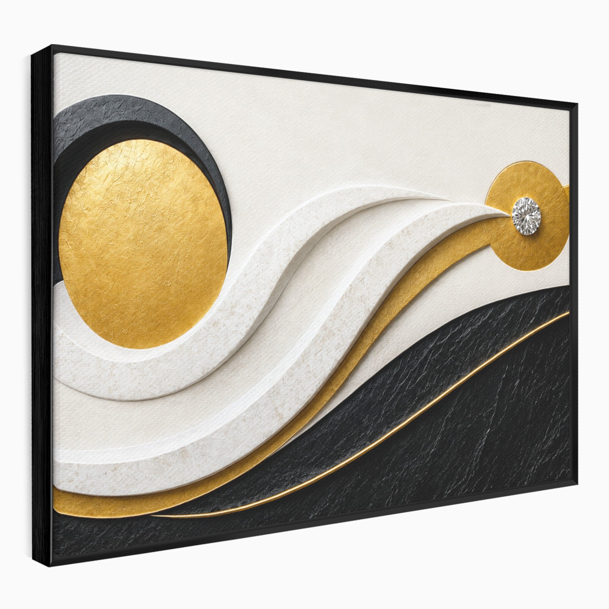 Tablou Canvas Premium LuxCanva® C1373, Armonie Abstracta, Abstract, Modern, Arta, Birou, Living, Culori Vibrante