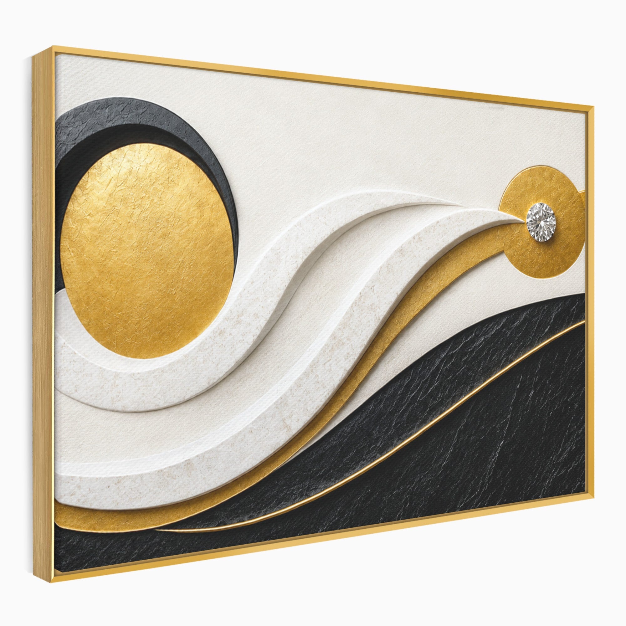 Tablou Canvas Premium LuxCanva® C1373, Armonie Abstracta, Abstract, Modern, Arta, Birou, Living, Culori Vibrante