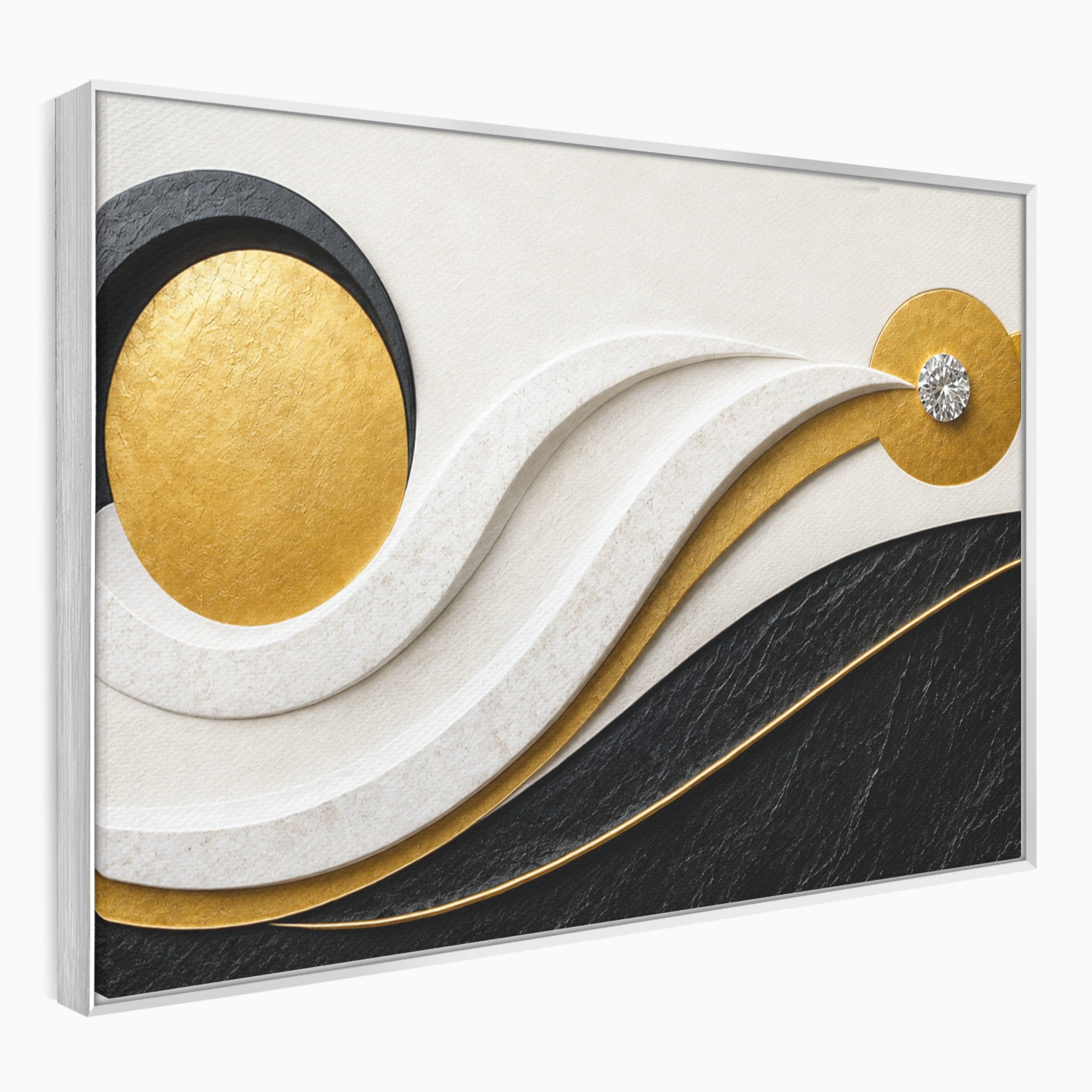 Tablou Canvas Premium LuxCanva® C1373, Armonie Abstracta, Abstract, Modern, Arta, Birou, Living, Culori Vibrante