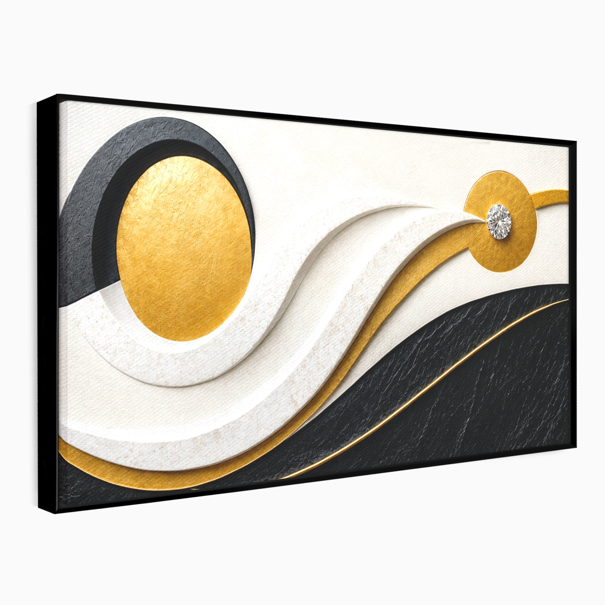 Tablou Canvas Premium LuxCanva® C1373, Armonie Abstracta, Abstract, Modern, Arta, Birou, Living, Culori Vibrante