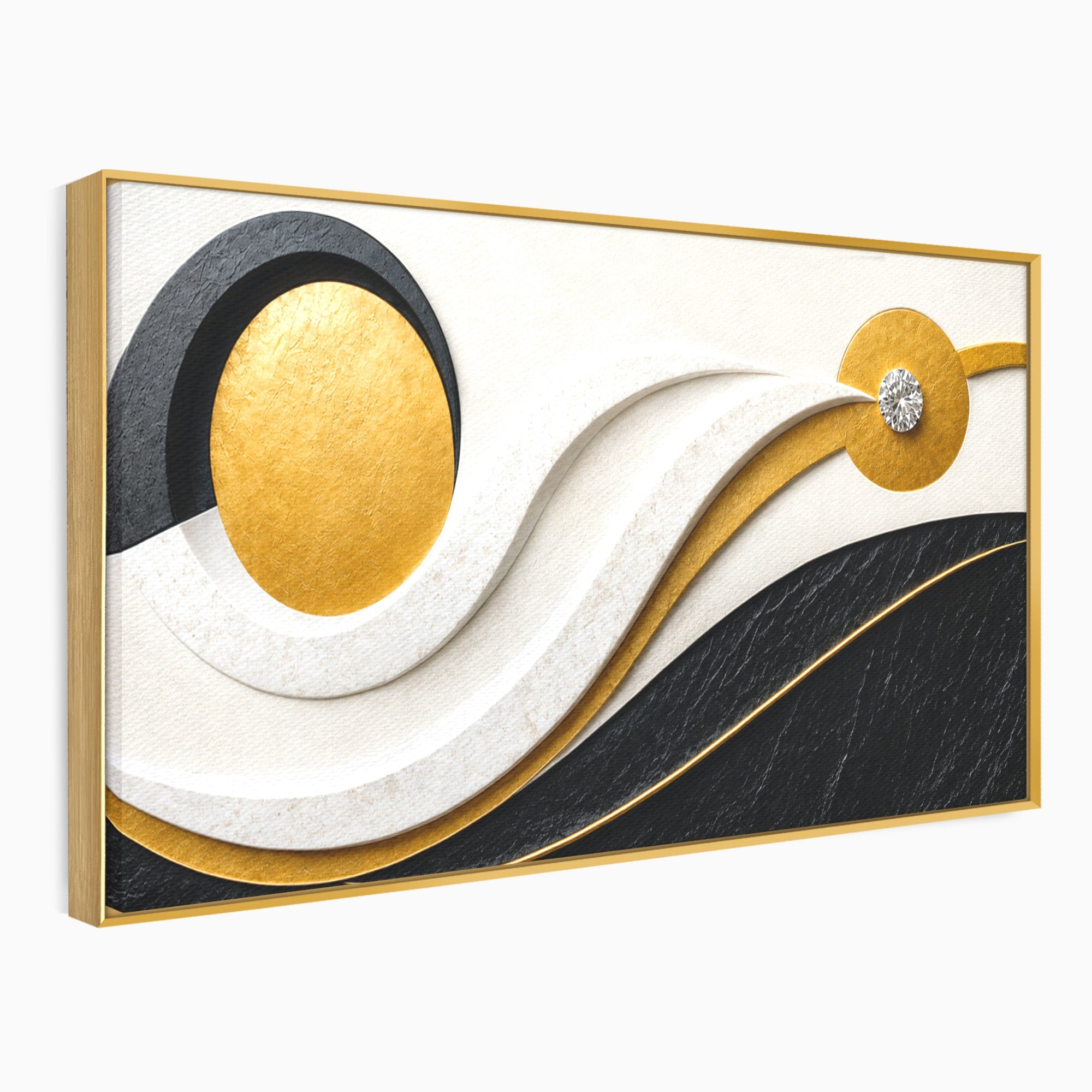 Tablou Canvas Premium LuxCanva® C1373, Armonie Abstracta, Abstract, Modern, Arta, Birou, Living, Culori Vibrante