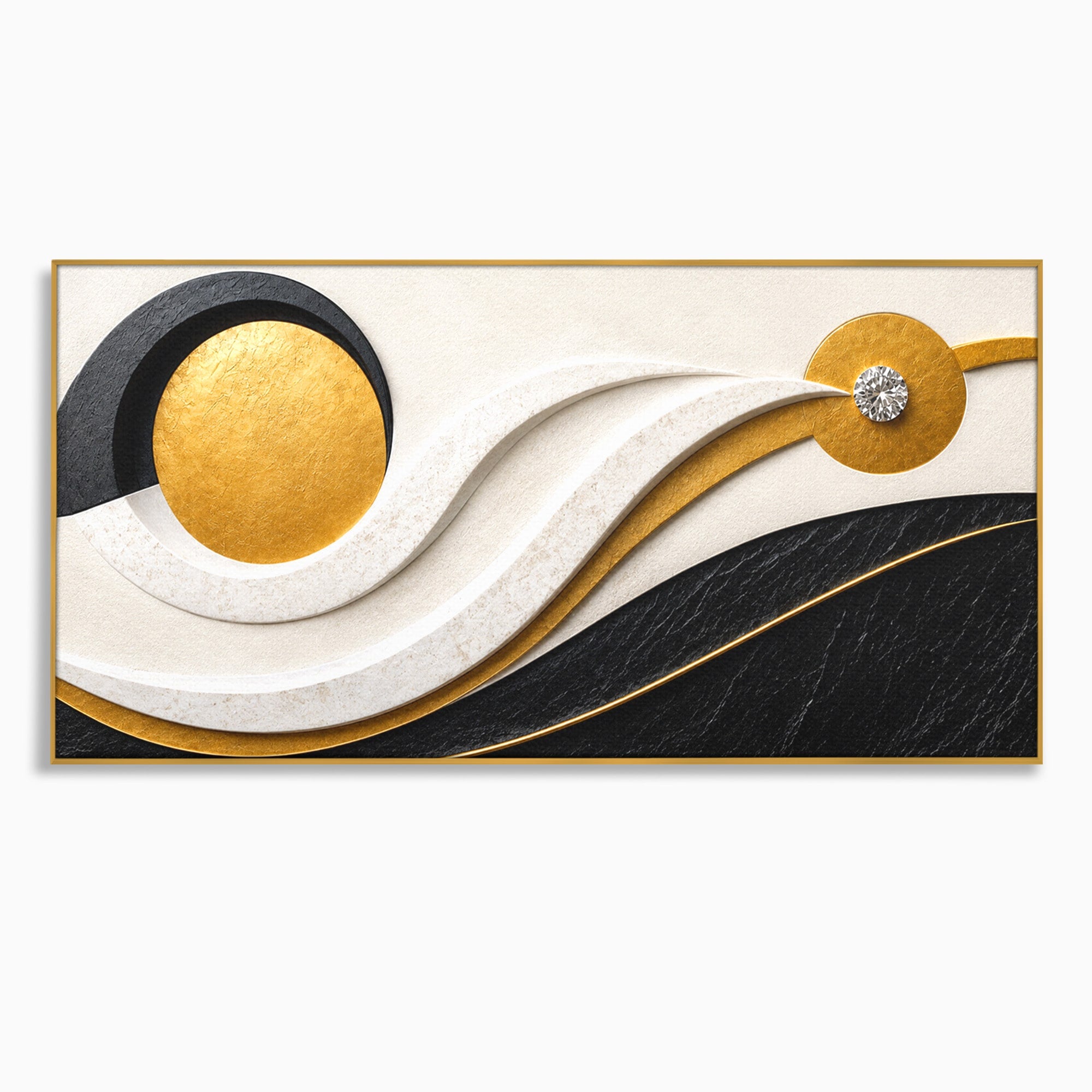Tablou Canvas Premium LuxCanva® C1373, Armonie Abstracta, Abstract, Modern, Arta, Birou, Living, Culori Vibrante