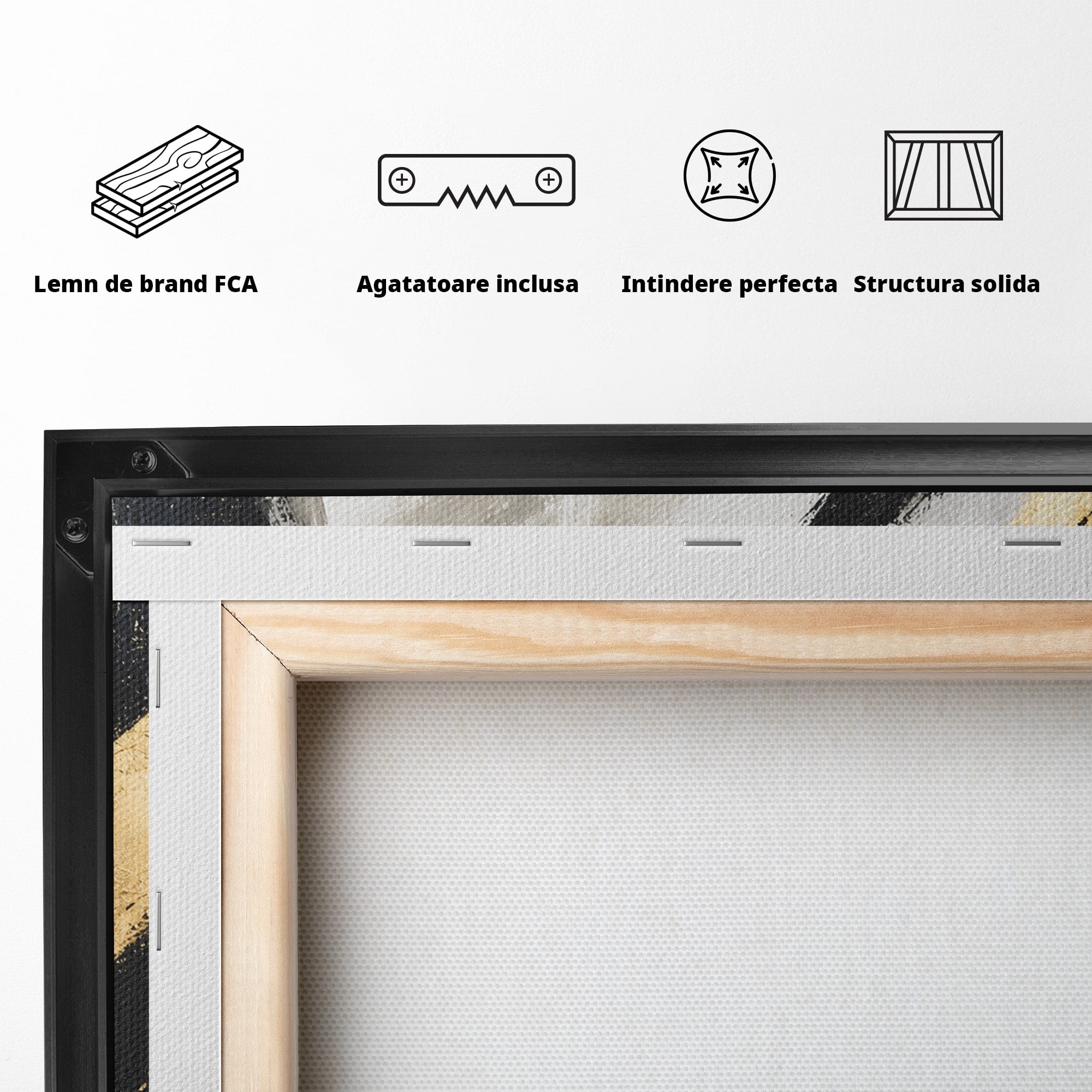 Tablou Canvas Premium LuxCanva® C1375, Spirale Abstracte, Abstract, Spirale, Modern, Living, Birou, Culori Vibrante