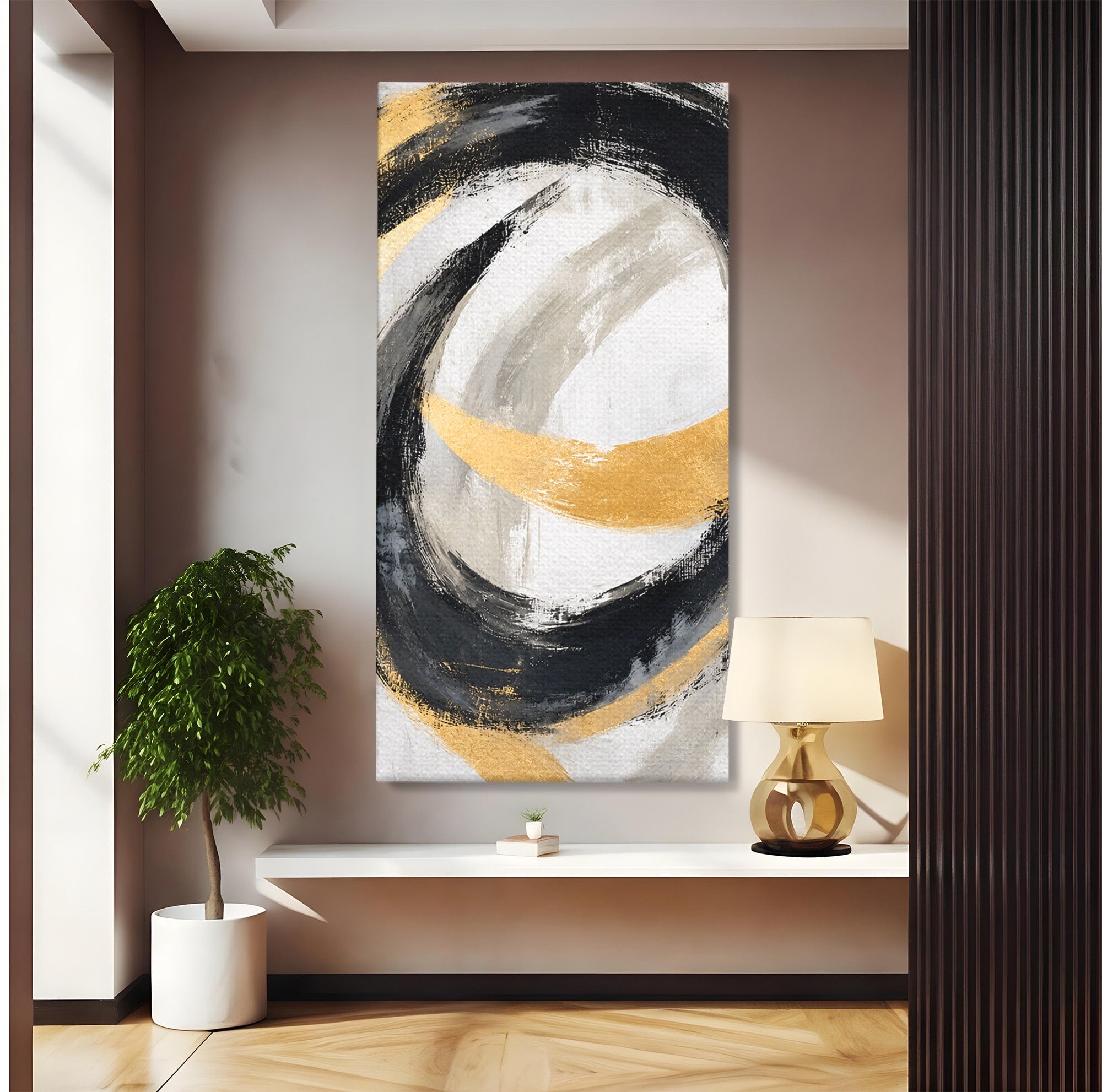 Tablou Canvas Premium LuxCanva® C1375, Spirale Abstracte, Abstract, Spirale, Modern, Living, Birou, Culori Vibrante