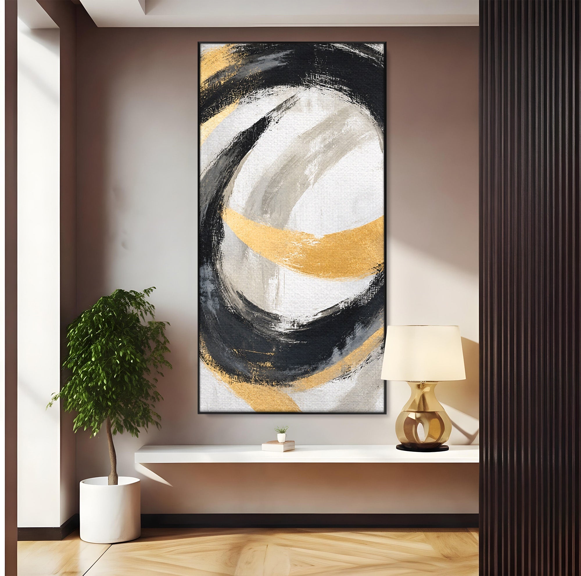 Tablou Canvas Premium LuxCanva® C1375, Spirale Abstracte, Abstract, Spirale, Modern, Living, Birou, Culori Vibrante