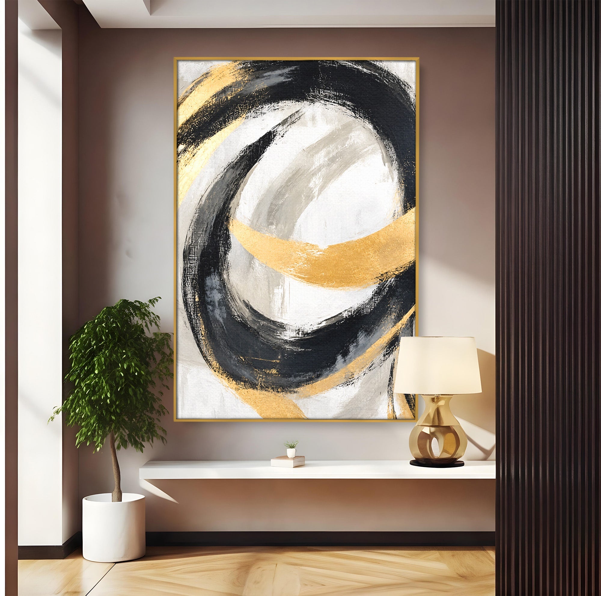 Tablou Canvas Premium LuxCanva® C1375, Spirale Abstracte, Abstract, Spirale, Modern, Living, Birou, Culori Vibrante