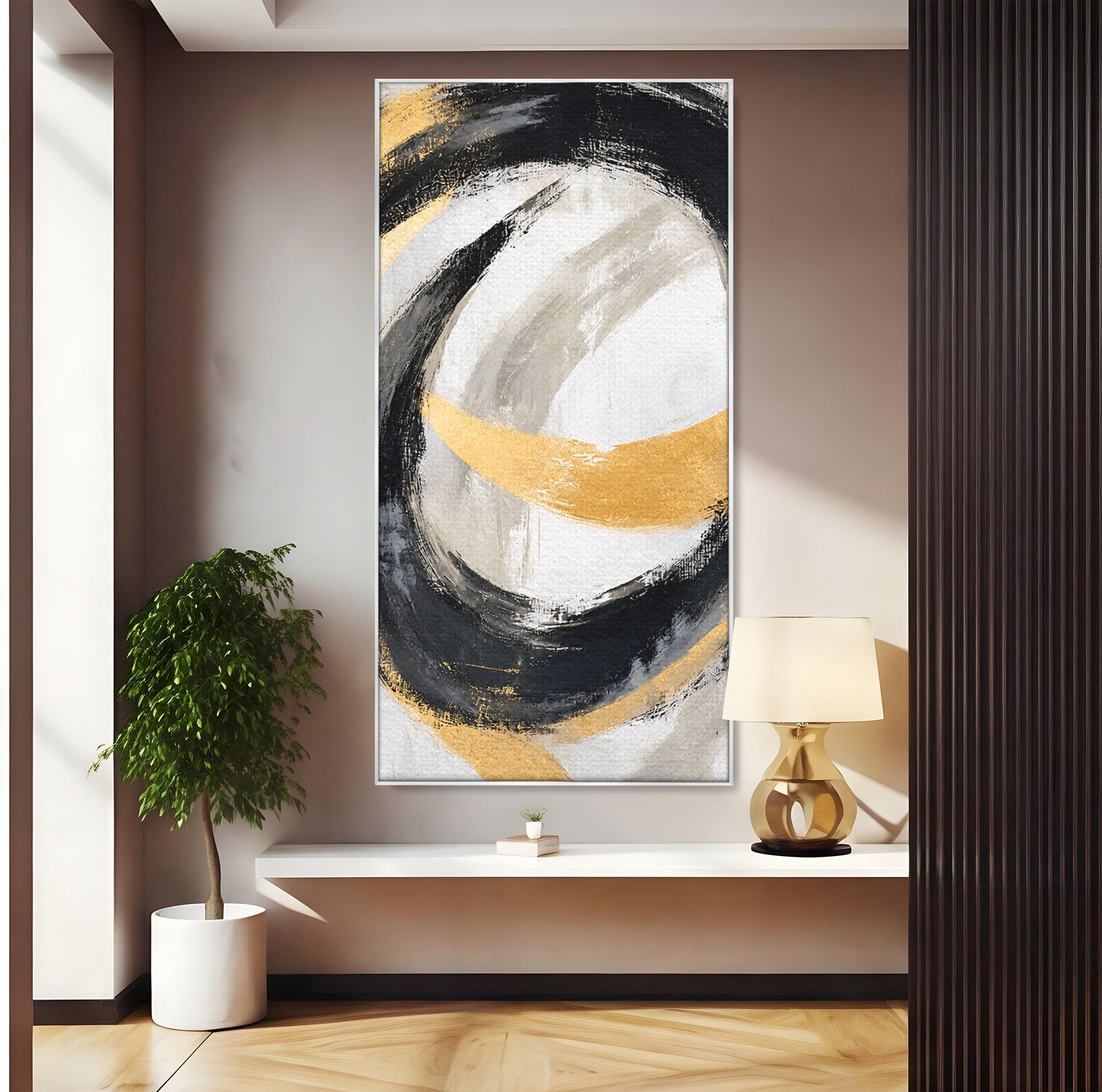 Tablou Canvas Premium LuxCanva® C1375, Spirale Abstracte, Abstract, Spirale, Modern, Living, Birou, Culori Vibrante