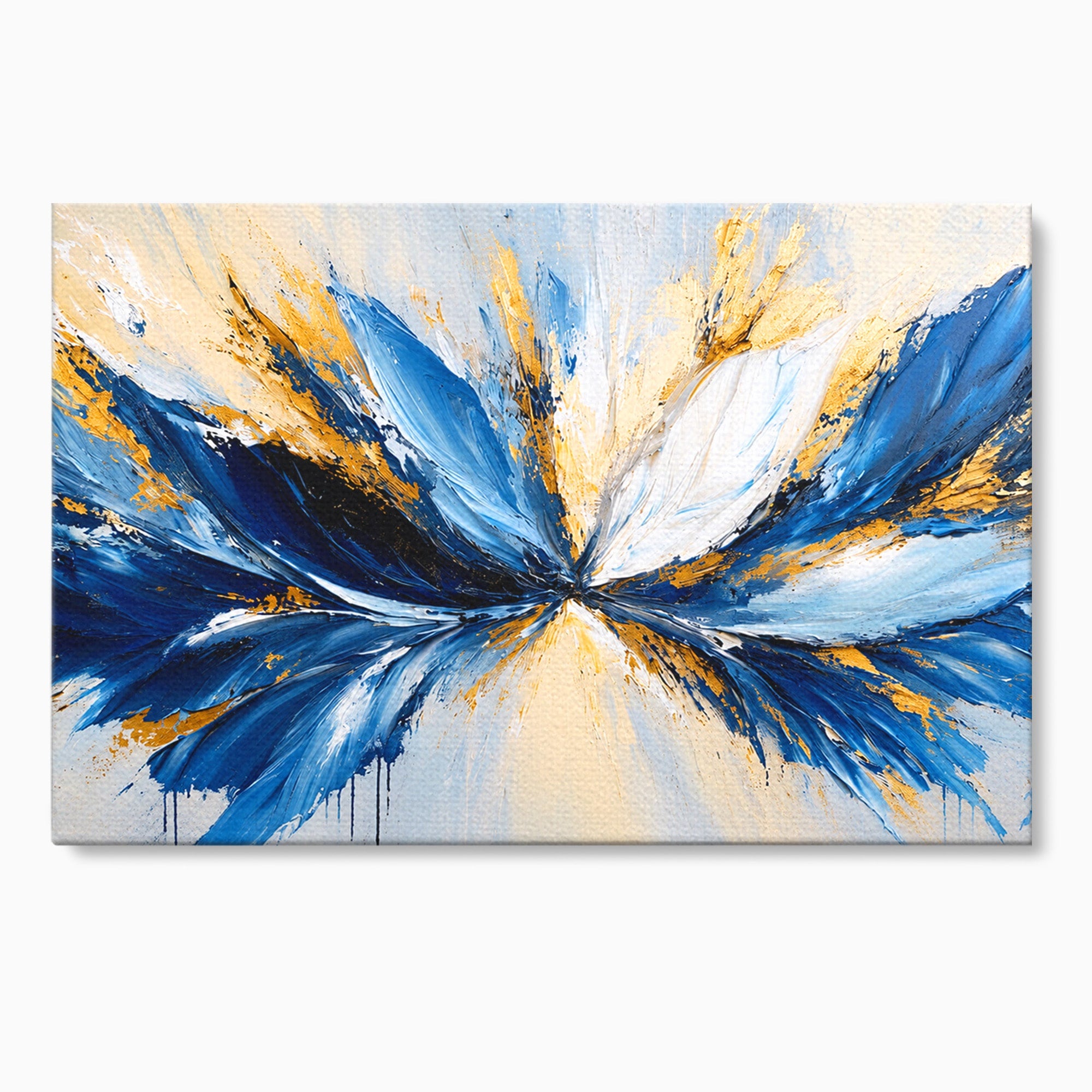 Tablou Canvas Premium LuxCanva® C1379, Explozie Abstracta, Abstract, Arta Moderna, Energie, Living, Birou, Culori Vibrante