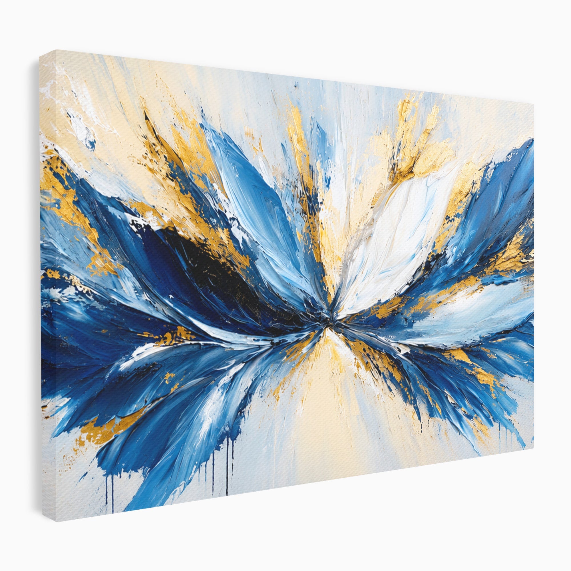 Tablou Canvas Premium LuxCanva® C1379, Explozie Abstracta, Abstract, Arta Moderna, Energie, Living, Birou, Culori Vibrante