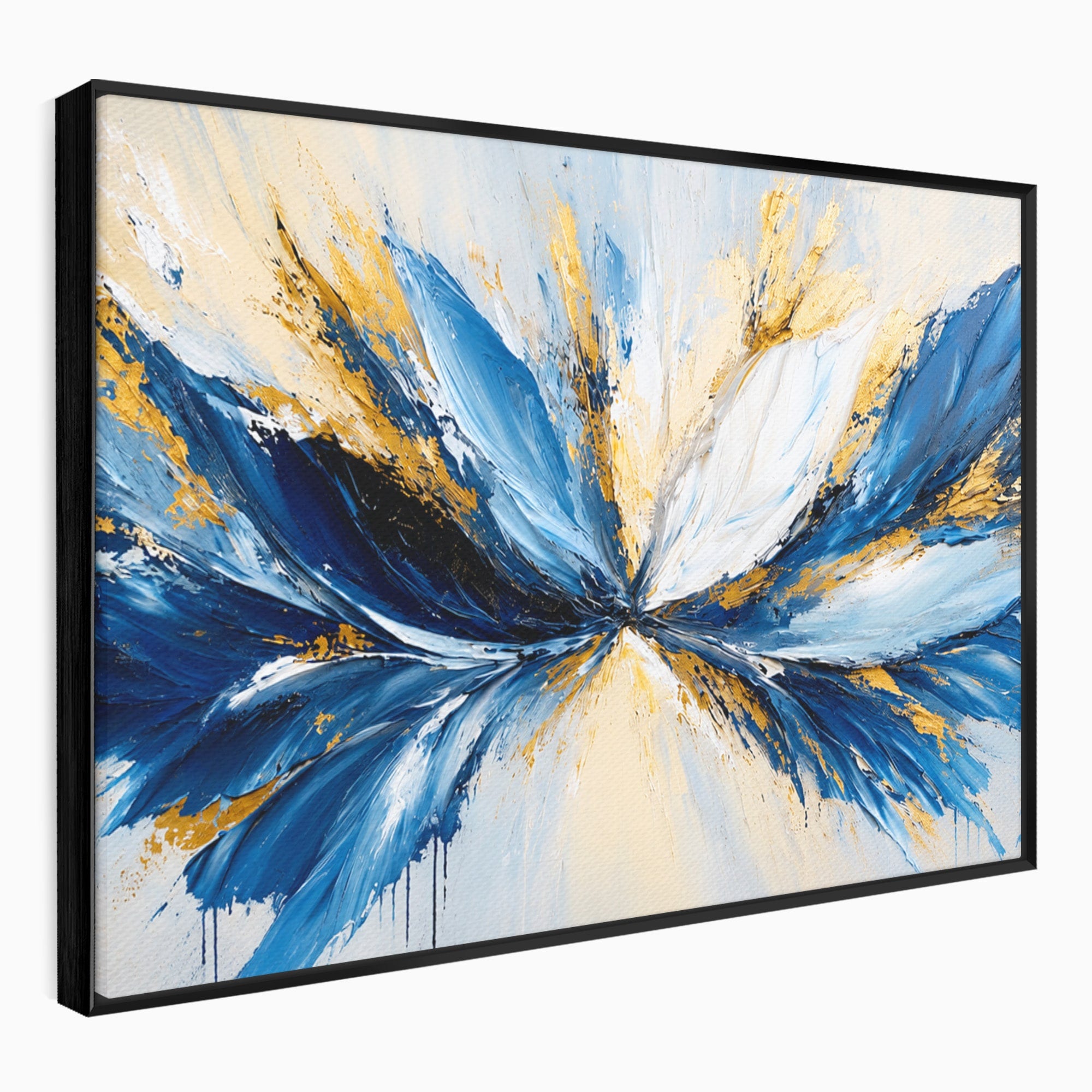 Tablou Canvas Premium LuxCanva® C1379, Explozie Abstracta, Abstract, Arta Moderna, Energie, Living, Birou, Culori Vibrante