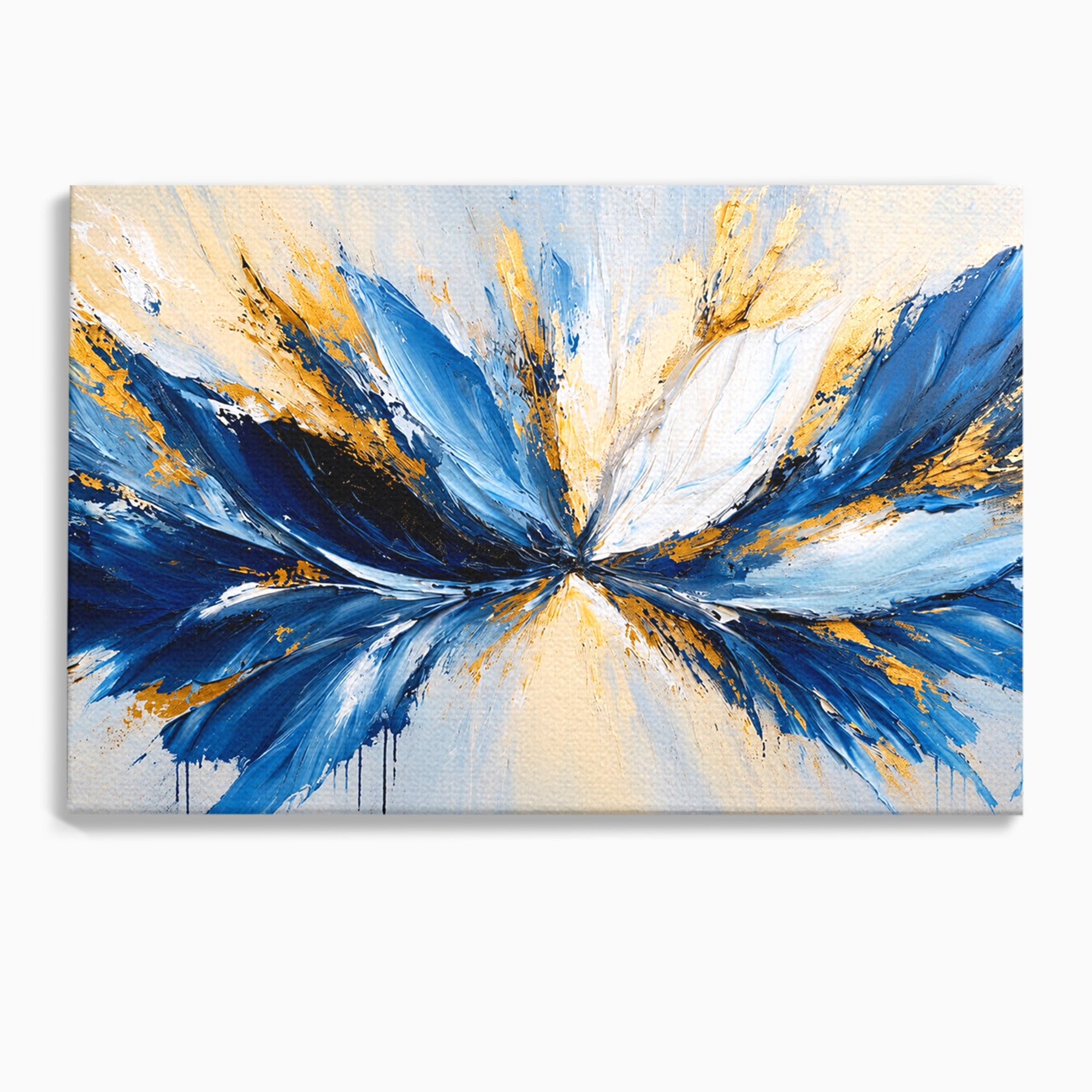 Tablou Canvas Premium LuxCanva® C1379, Explozie Abstracta, Abstract, Arta Moderna, Energie, Living, Birou, Culori Vibrante