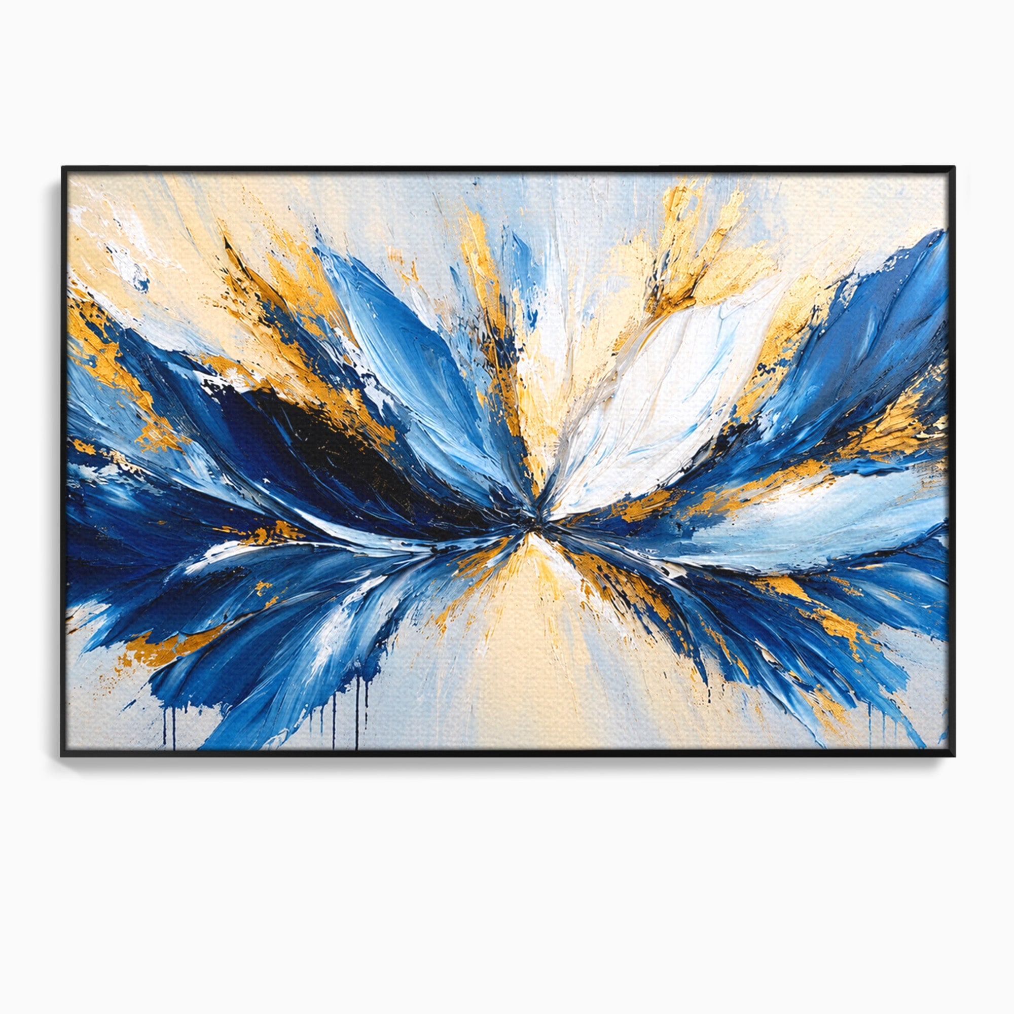 Tablou Canvas Premium LuxCanva® C1379, Explozie Abstracta, Abstract, Arta Moderna, Energie, Living, Birou, Culori Vibrante