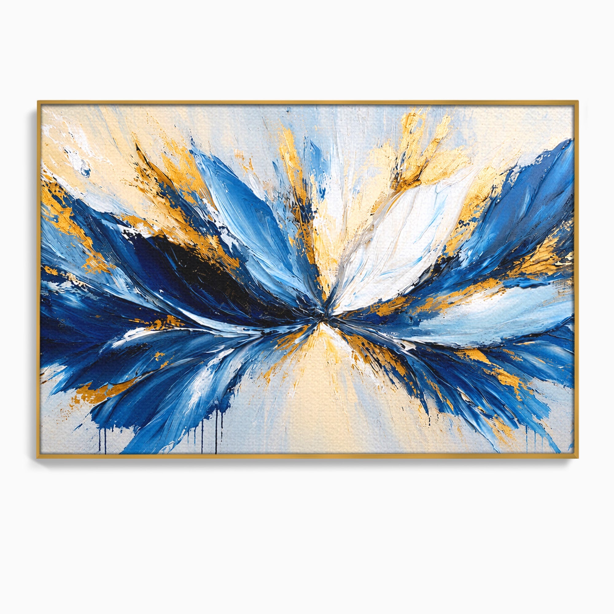 Tablou Canvas Premium LuxCanva® C1379, Explozie Abstracta, Abstract, Arta Moderna, Energie, Living, Birou, Culori Vibrante