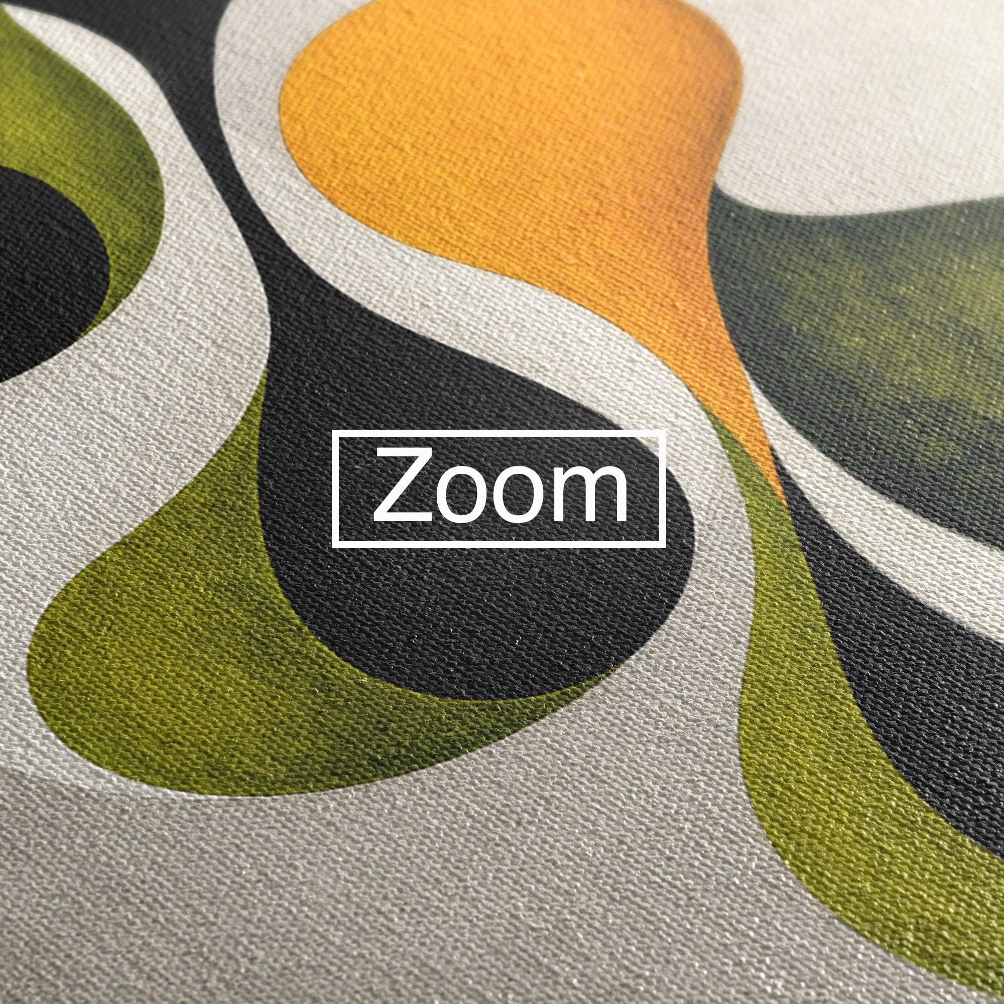 Tablou Canvas Premium LuxCanva® C1381, Forme Abstracte Organice, Abstract, Forme, Modern, Living, Birou, Culori Vibrante