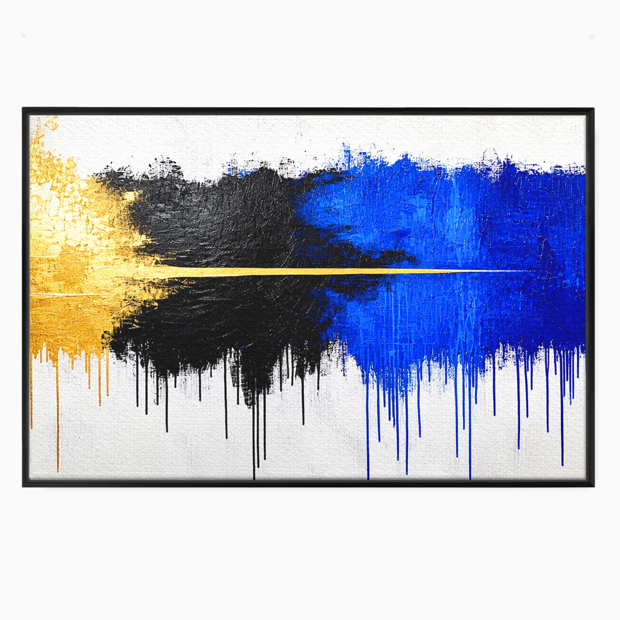 Tablou Canvas Premium LuxCanva® C1383, Impactul Culorilor, Abstract, Modern, Arta Contemporana, Living, Birou, Culori Vibrante