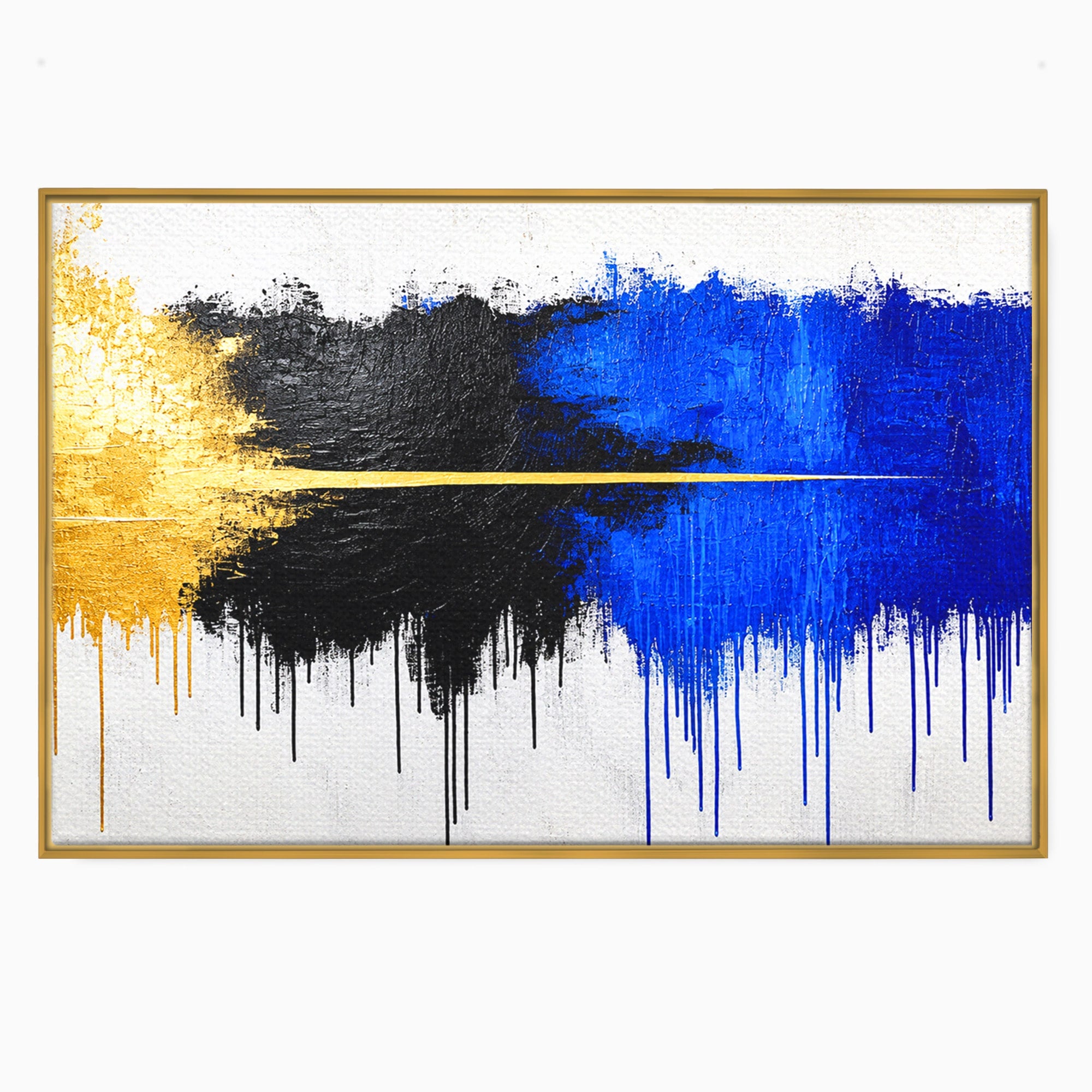 Tablou Canvas Premium LuxCanva® C1383, Impactul Culorilor, Abstract, Modern, Arta Contemporana, Living, Birou, Culori Vibrante