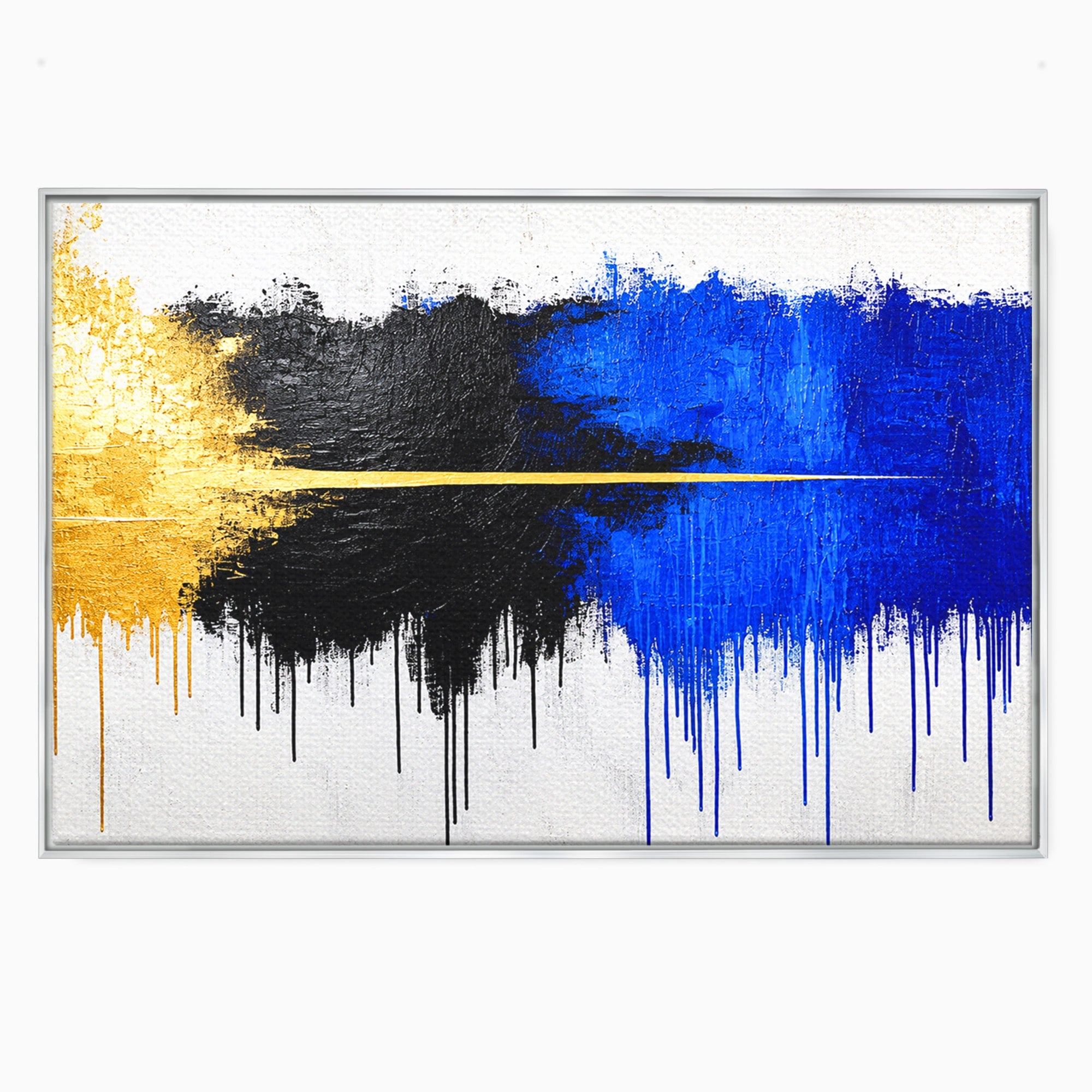 Tablou Canvas Premium LuxCanva® C1383, Impactul Culorilor, Abstract, Modern, Arta Contemporana, Living, Birou, Culori Vibrante